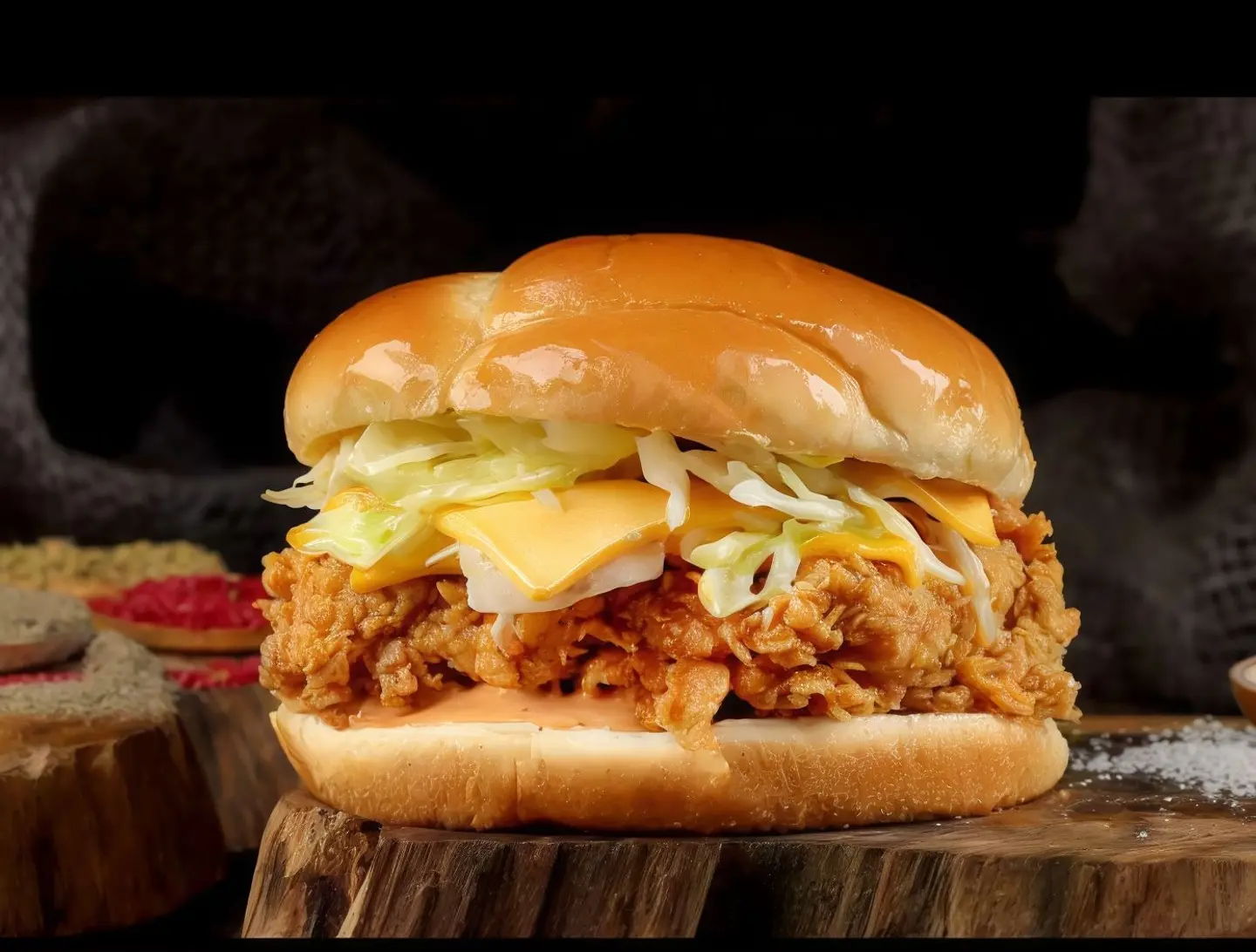 بيج كرسبي دجاج