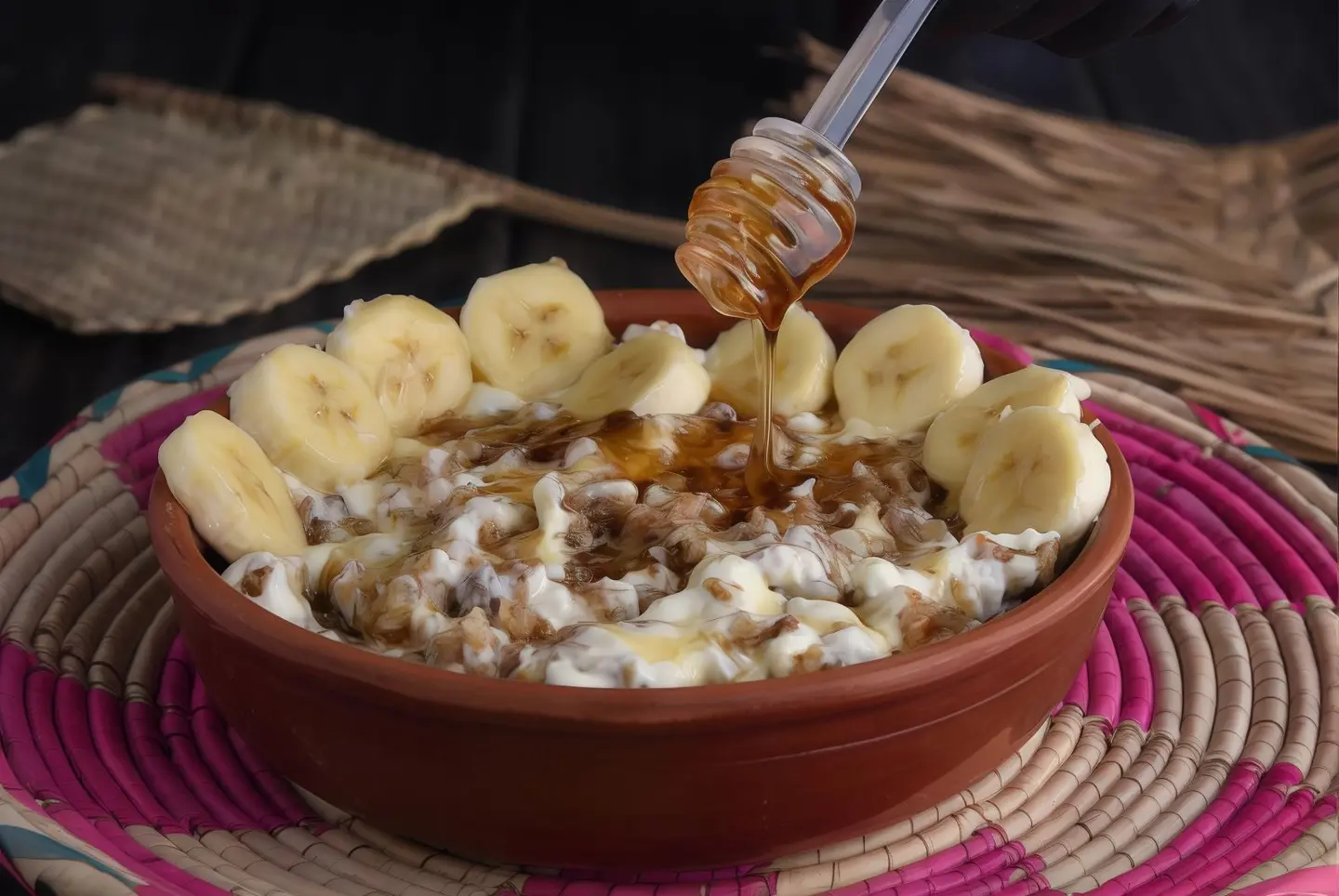 معصوب قشطة عسل
