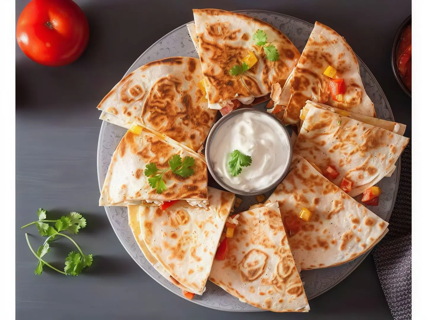 Chicken Fajita Quesadilla
