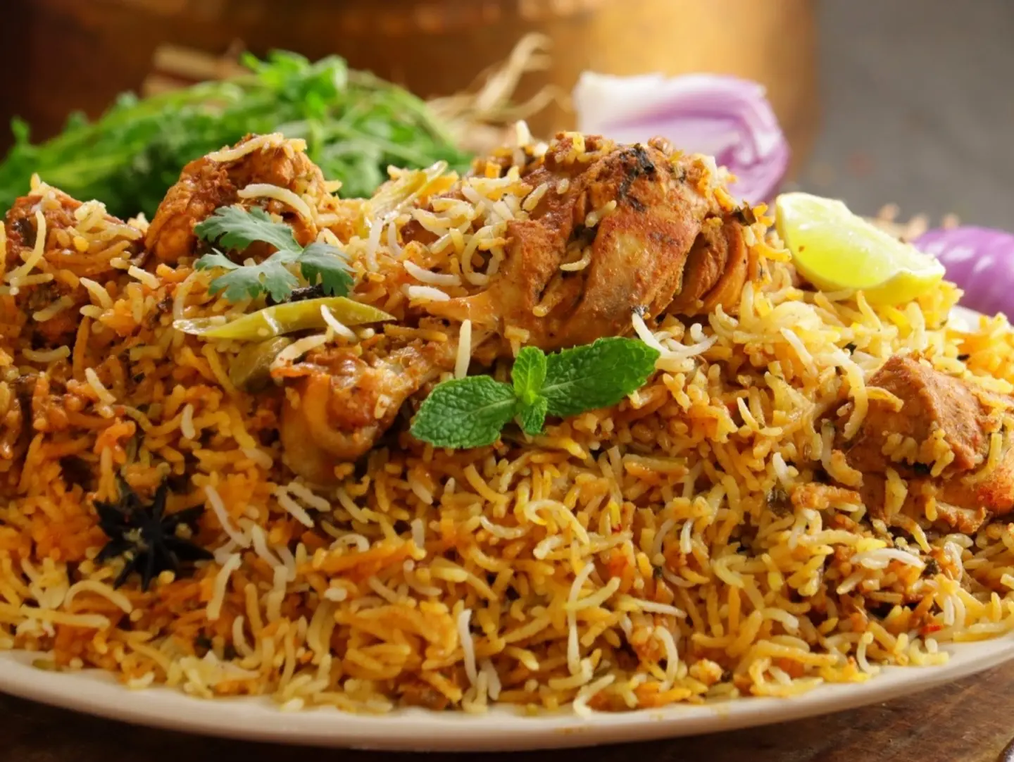 دجاج برياني