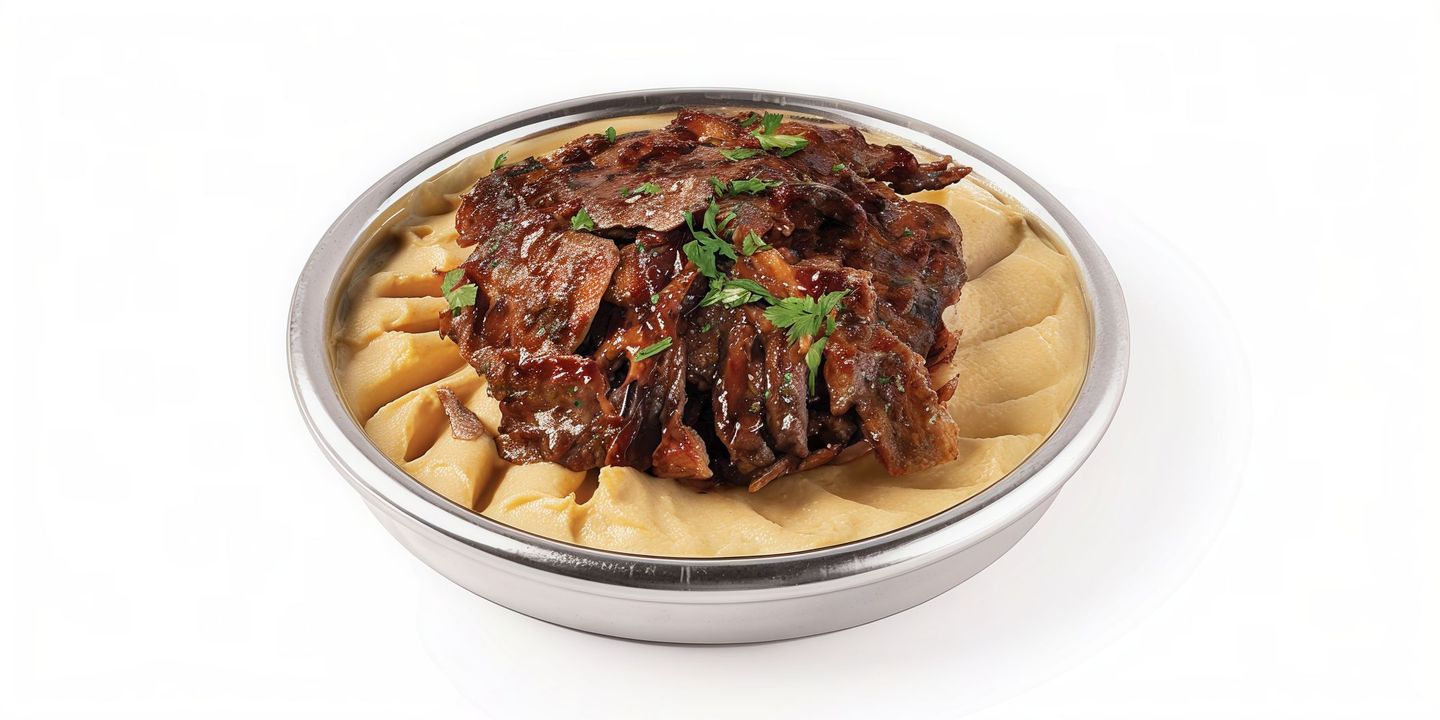 Hummus With Meat