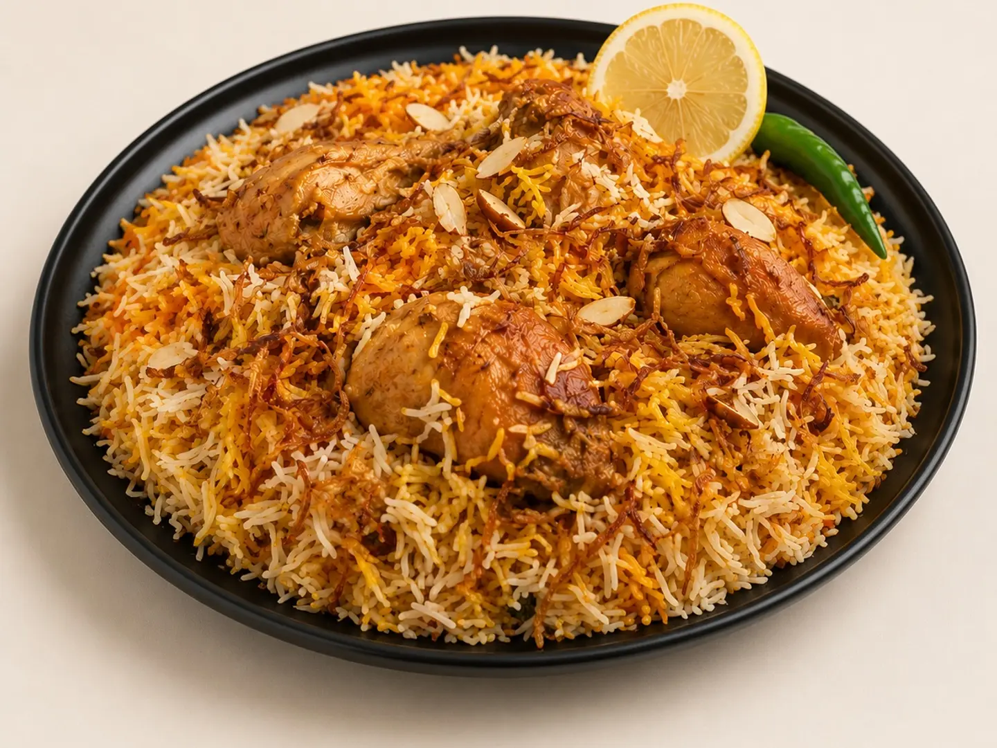Chicken Biryani - Half Chicken