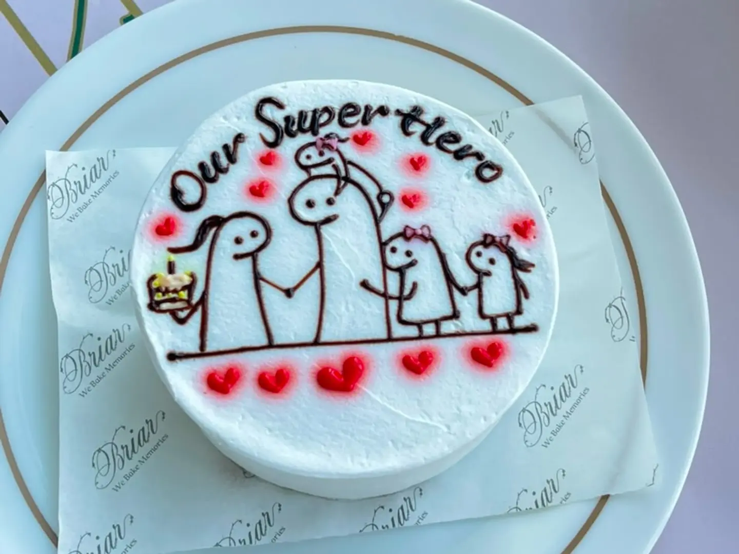 Father's Day Lunch Cake