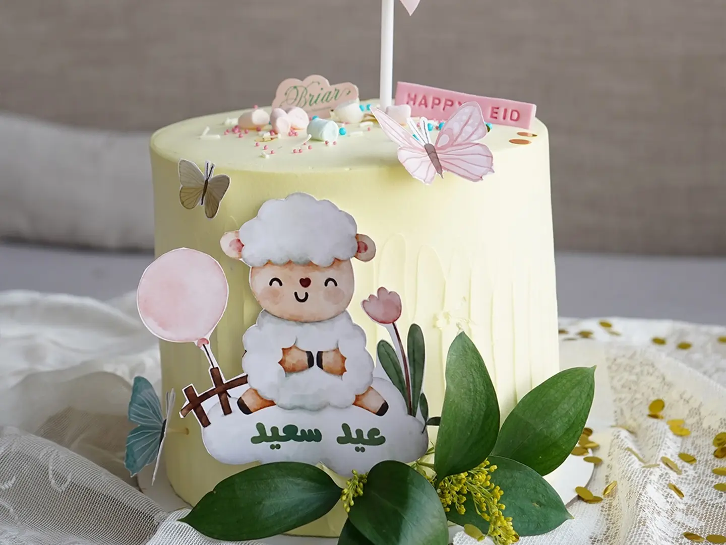 Eid Butterfly Cake