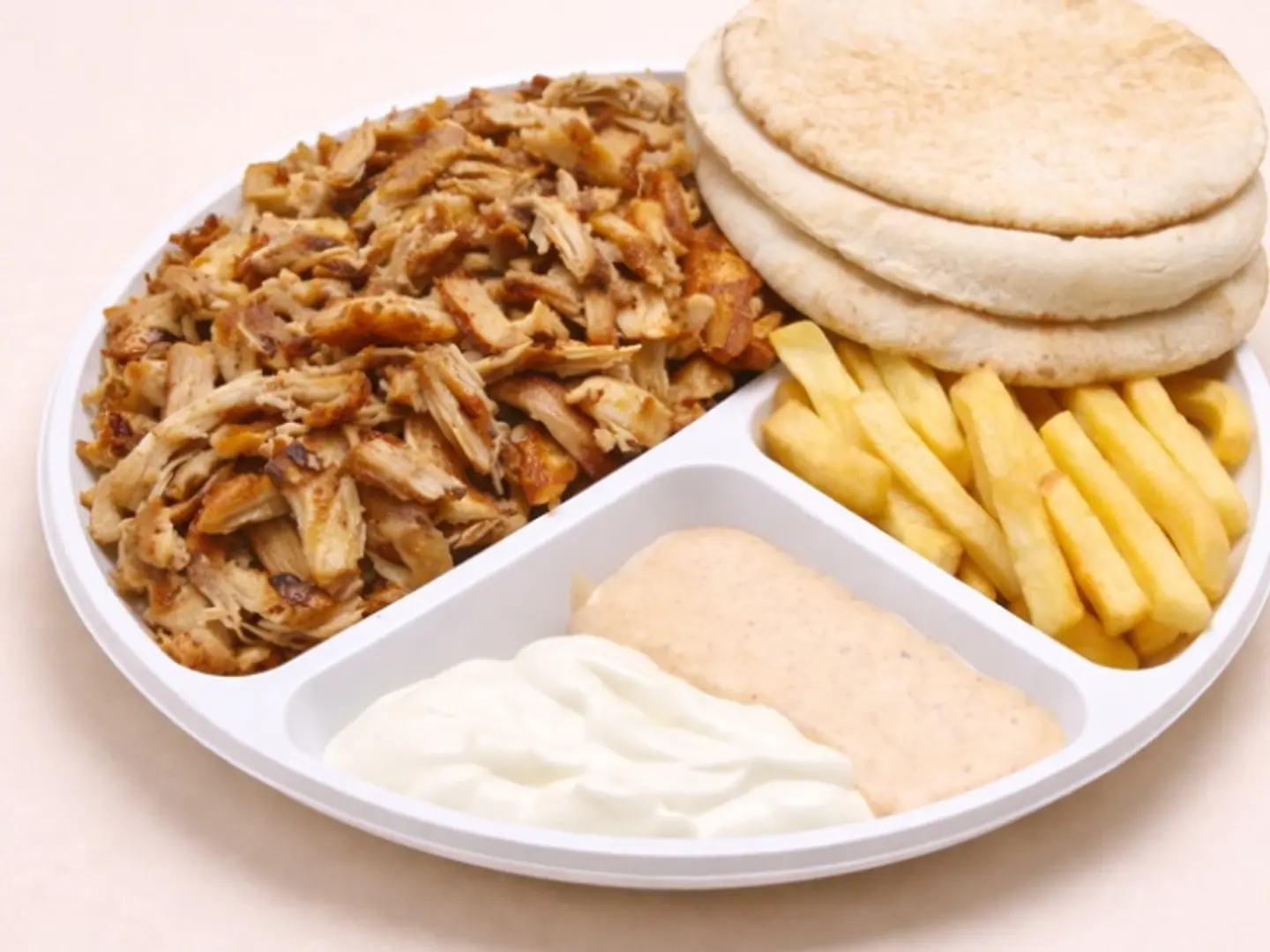 صحن شاورما صغير