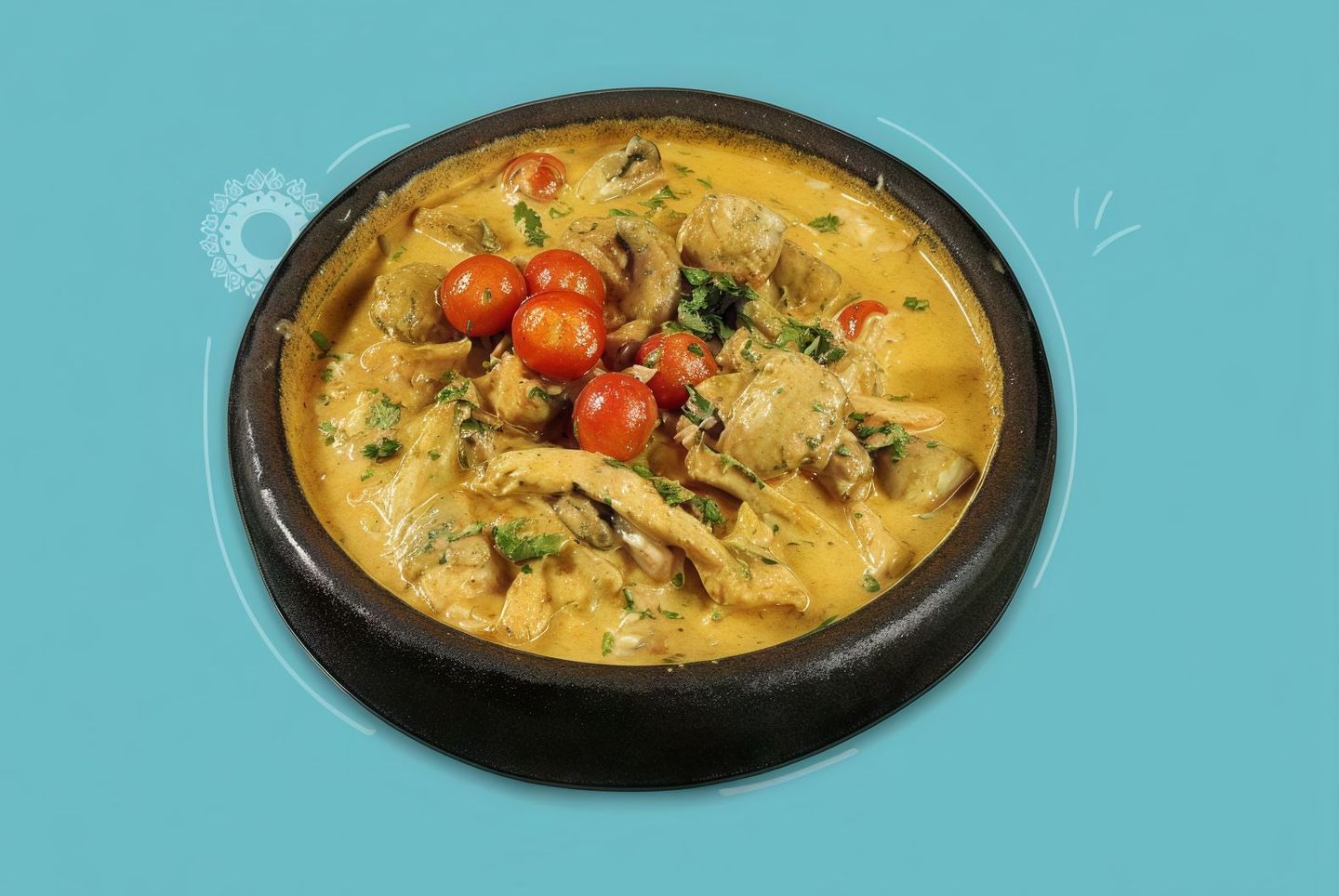 طاجن دجاج بالكاري