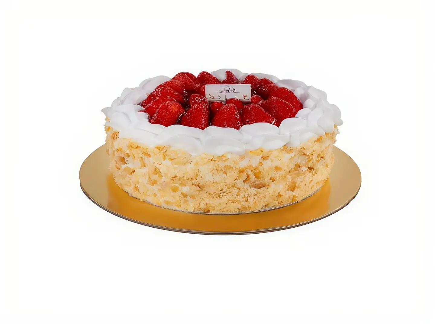 Fresh Strawberry Cake 15 Cm