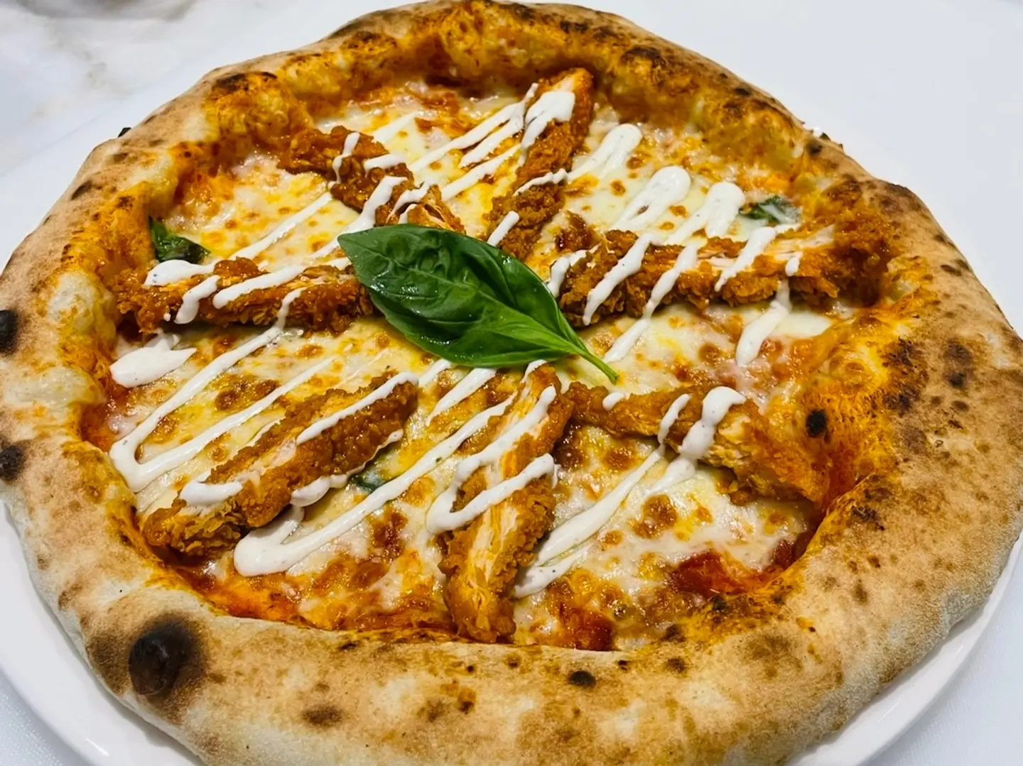 Pizza Buffllo Medium Size