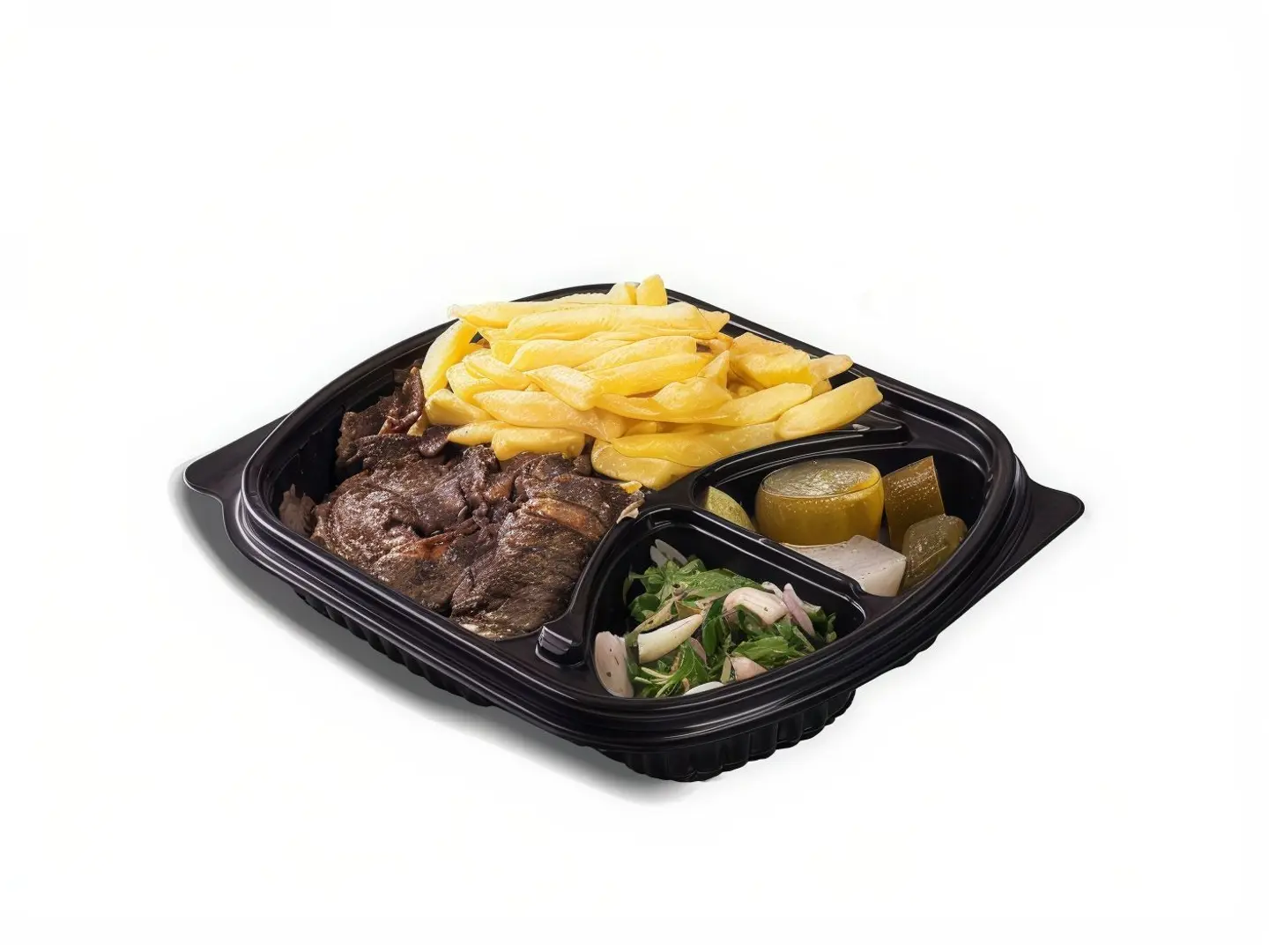 صحن فرط شاورما لحم