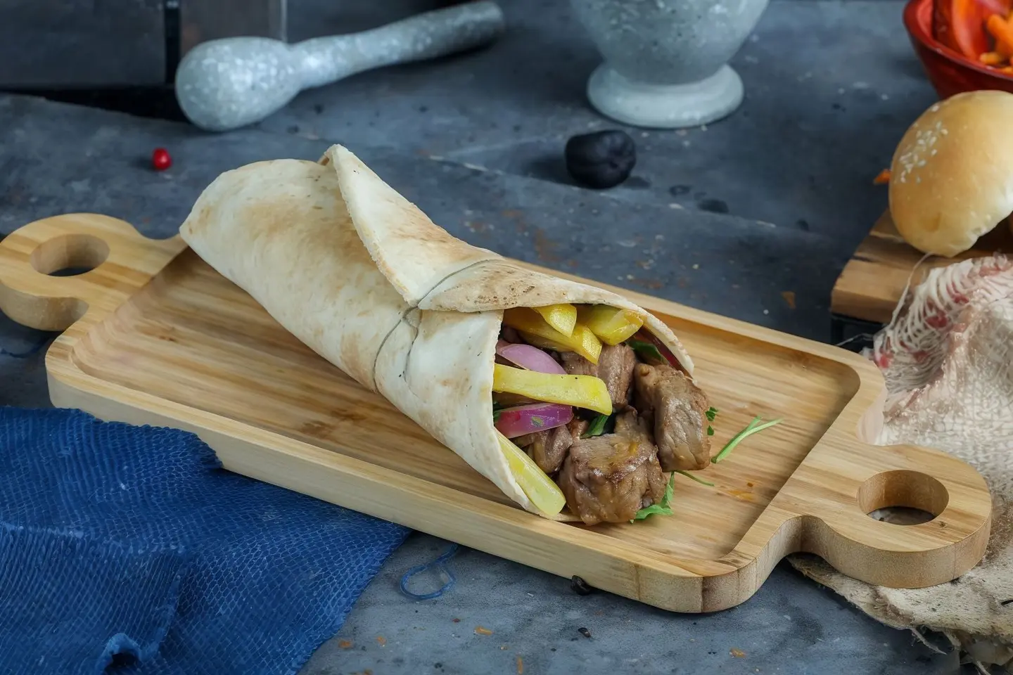 Meat Awsal Sandwich