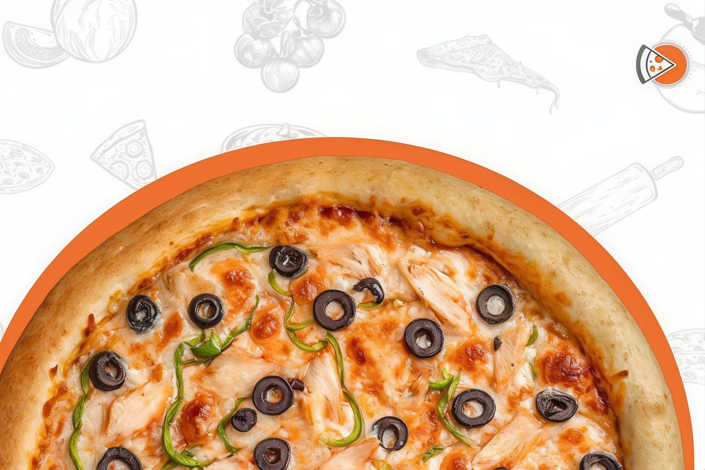 Chicken Slices Pizza
