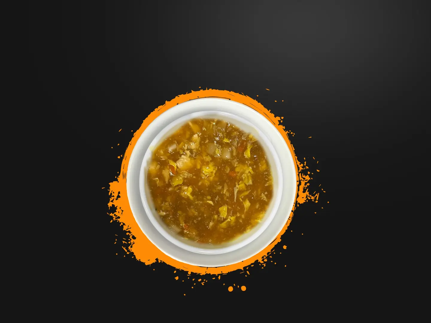 شوربة حار وحامضة