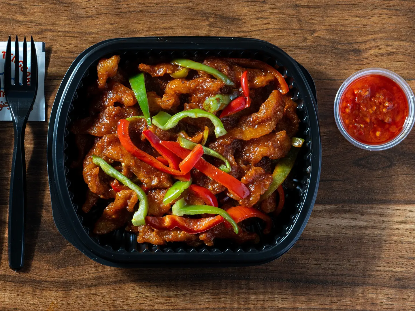 دجاج بالكاتشب
