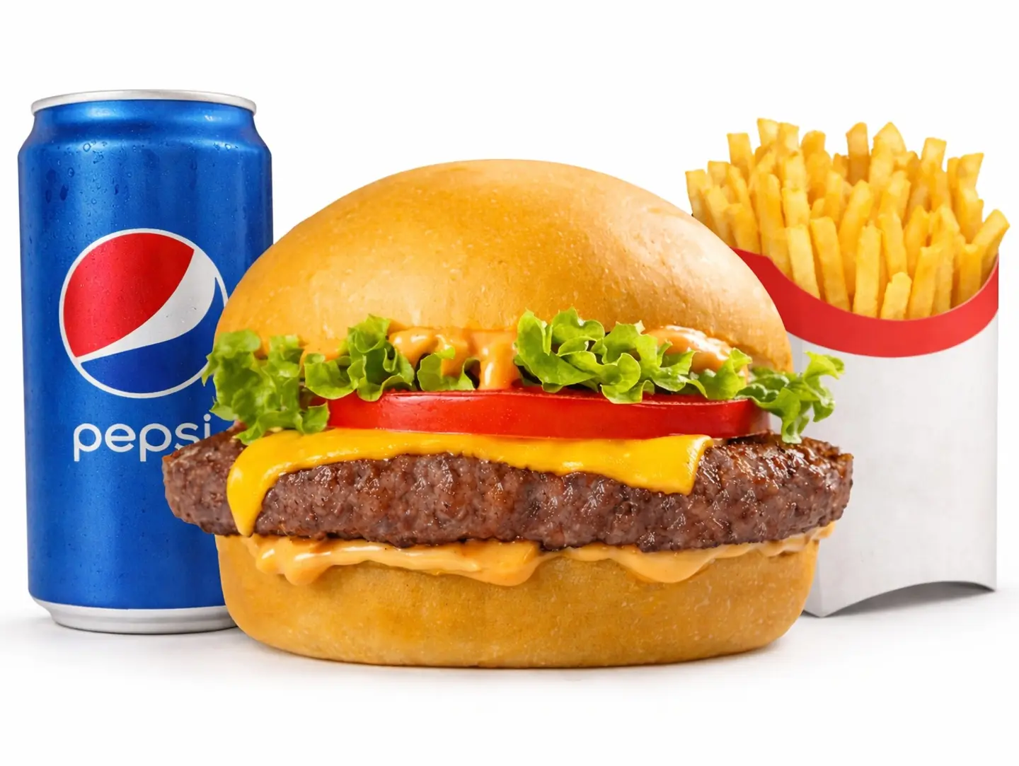 Classic Beef Burger Meal