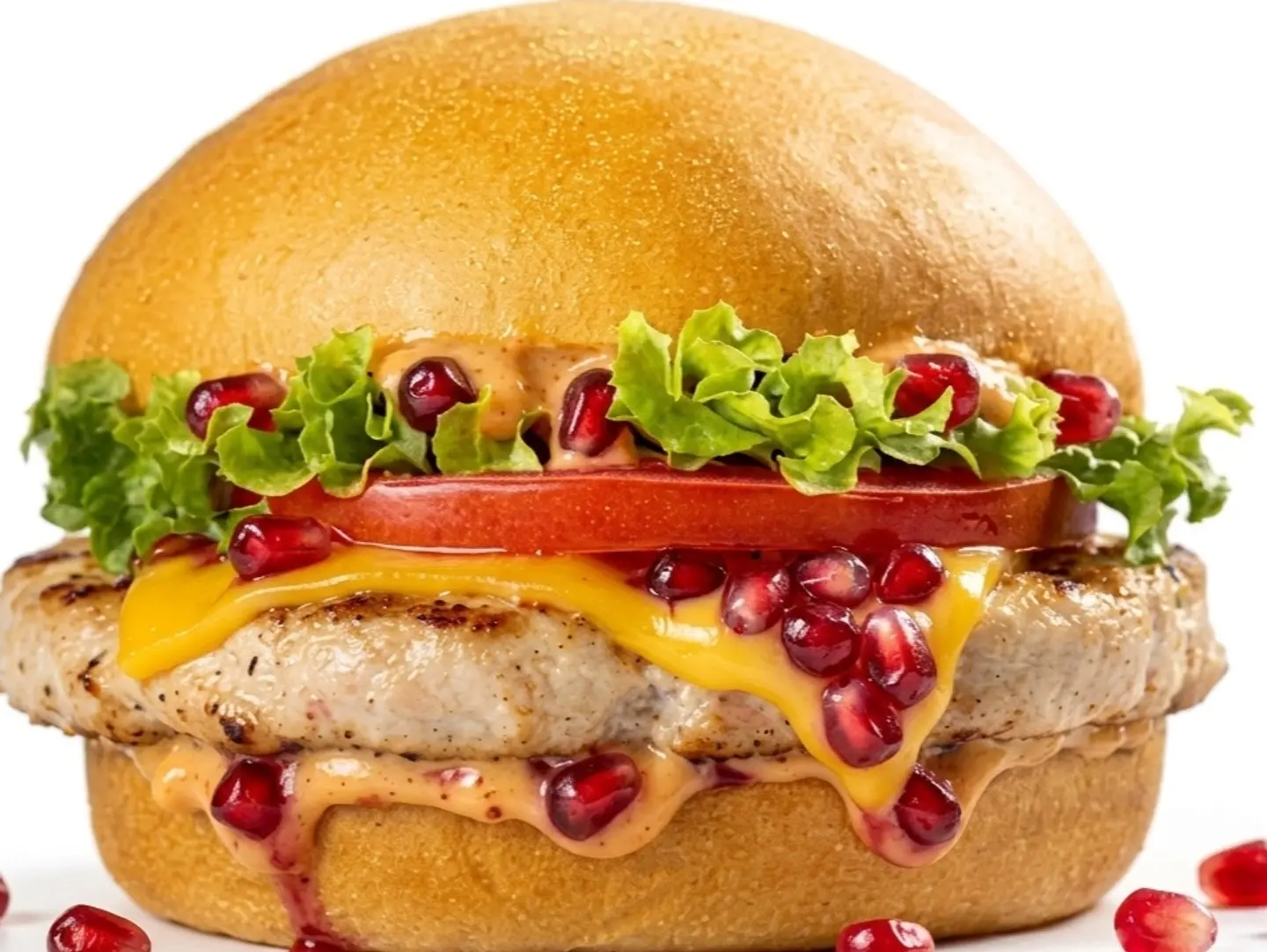 Pomegranate Burger