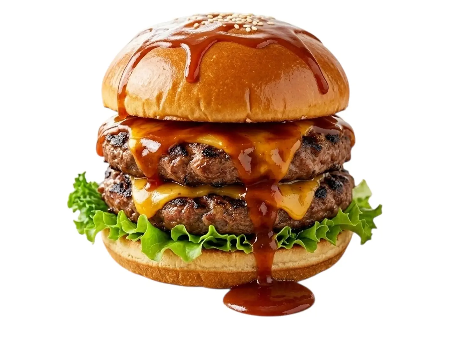 Bbq Smoky Double Burger