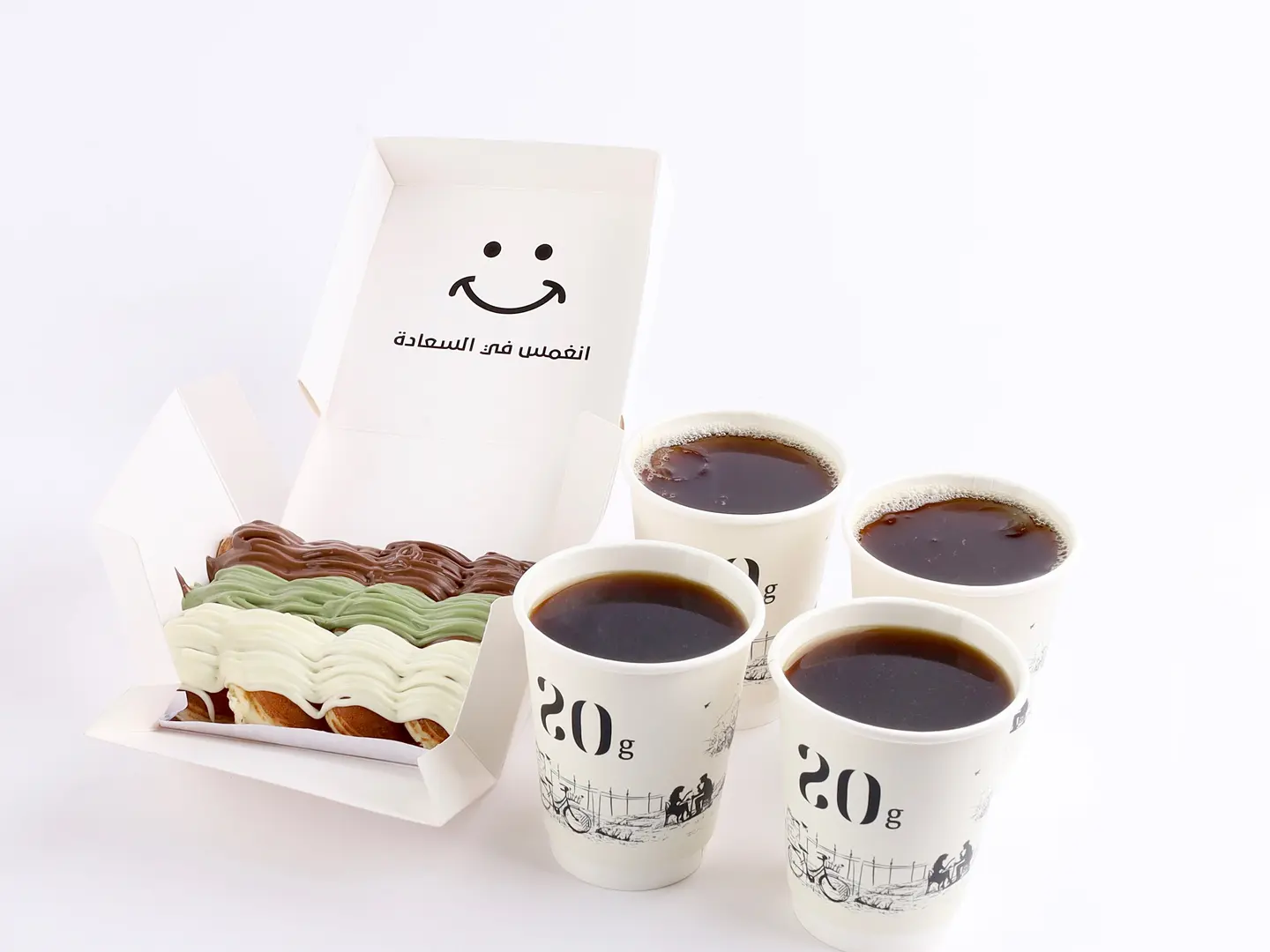 24 Pieces Of Pancakes + 4 Cups Of Coffee Today