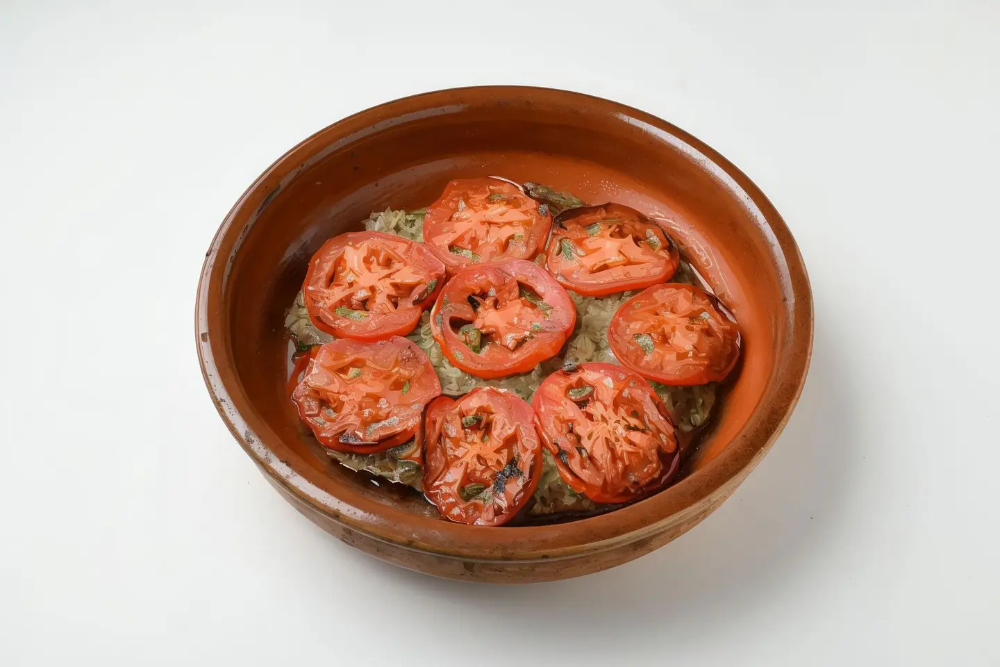 كفته مع طماطم