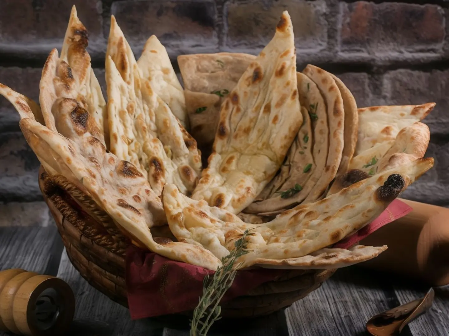 سلة خبز مشكل