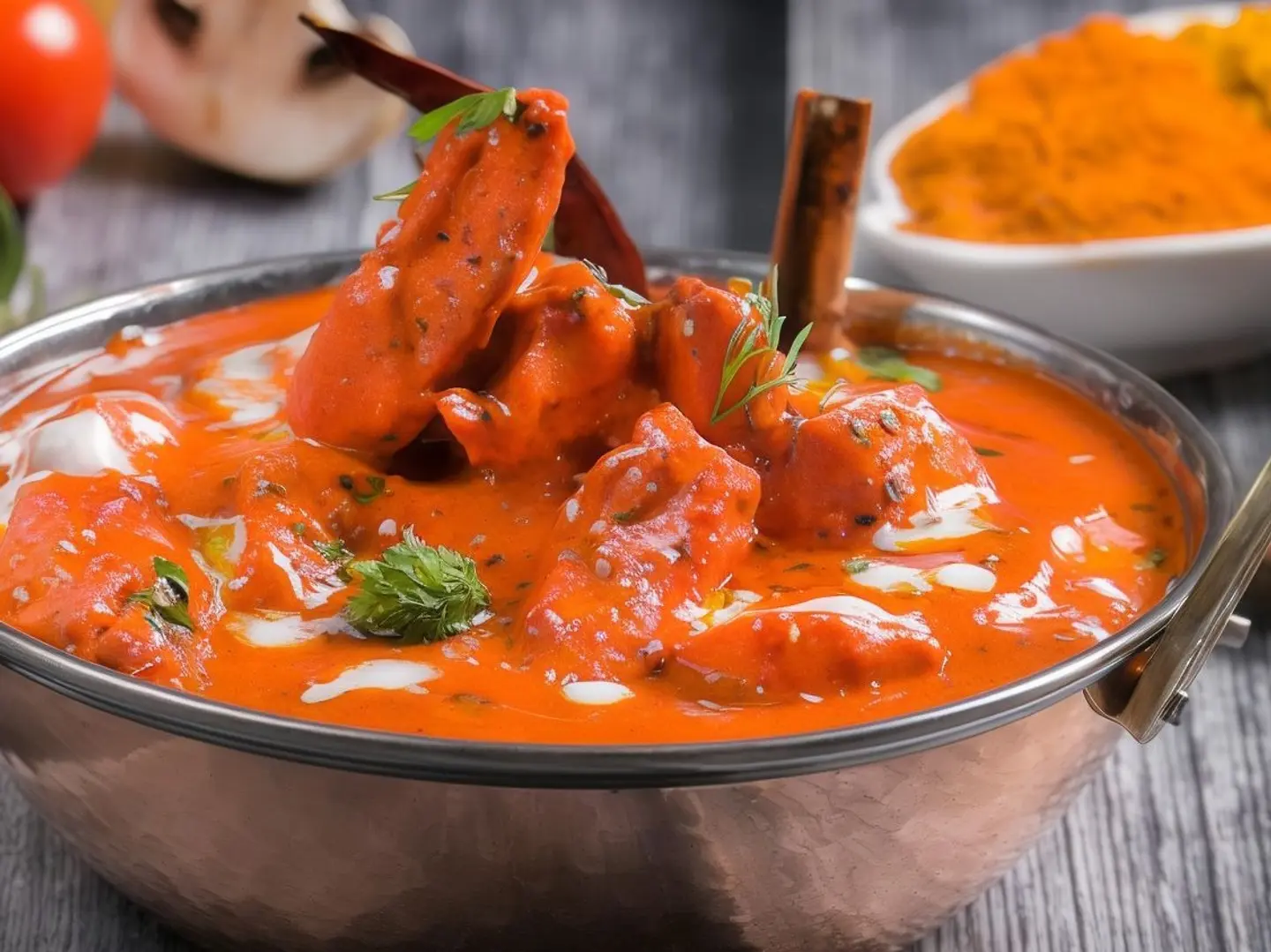 مسالا دجاج بالزبدة