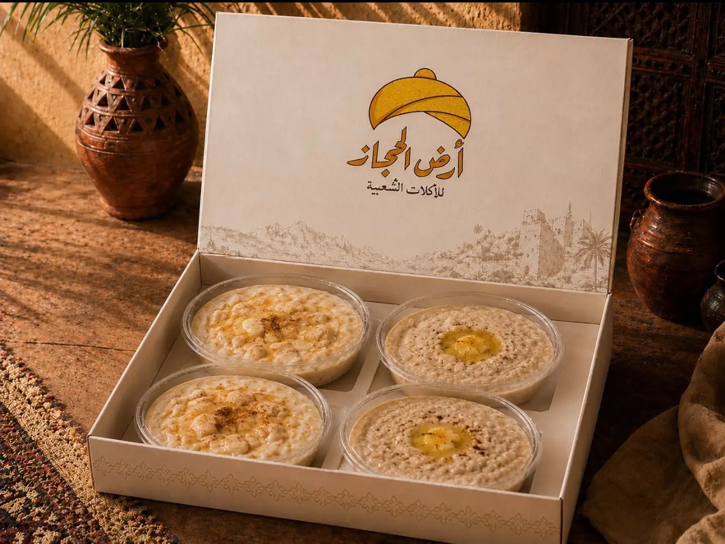 Al Hijaz Land Box For Ma'soub And Areeka (Small)