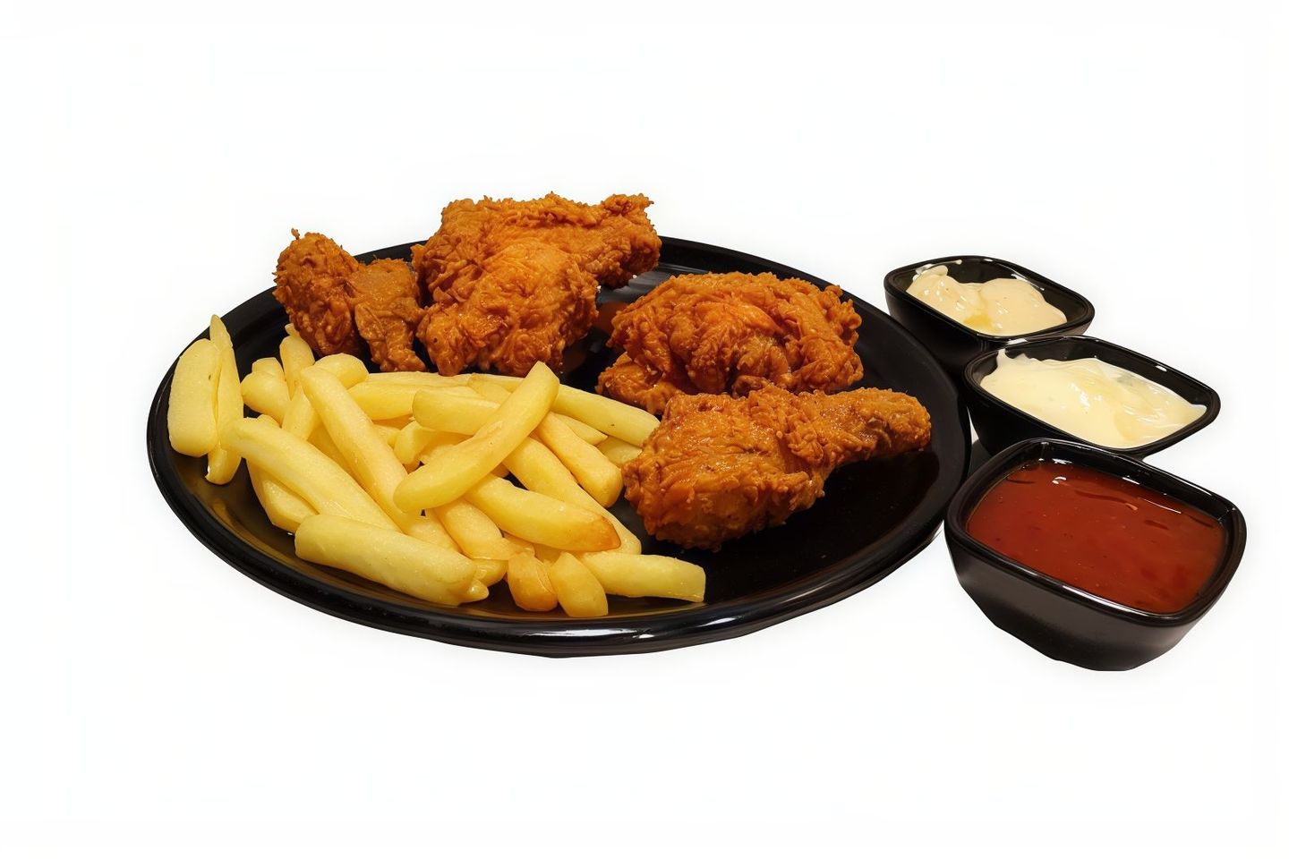 4 Four Pieces Of Spicy Broasted