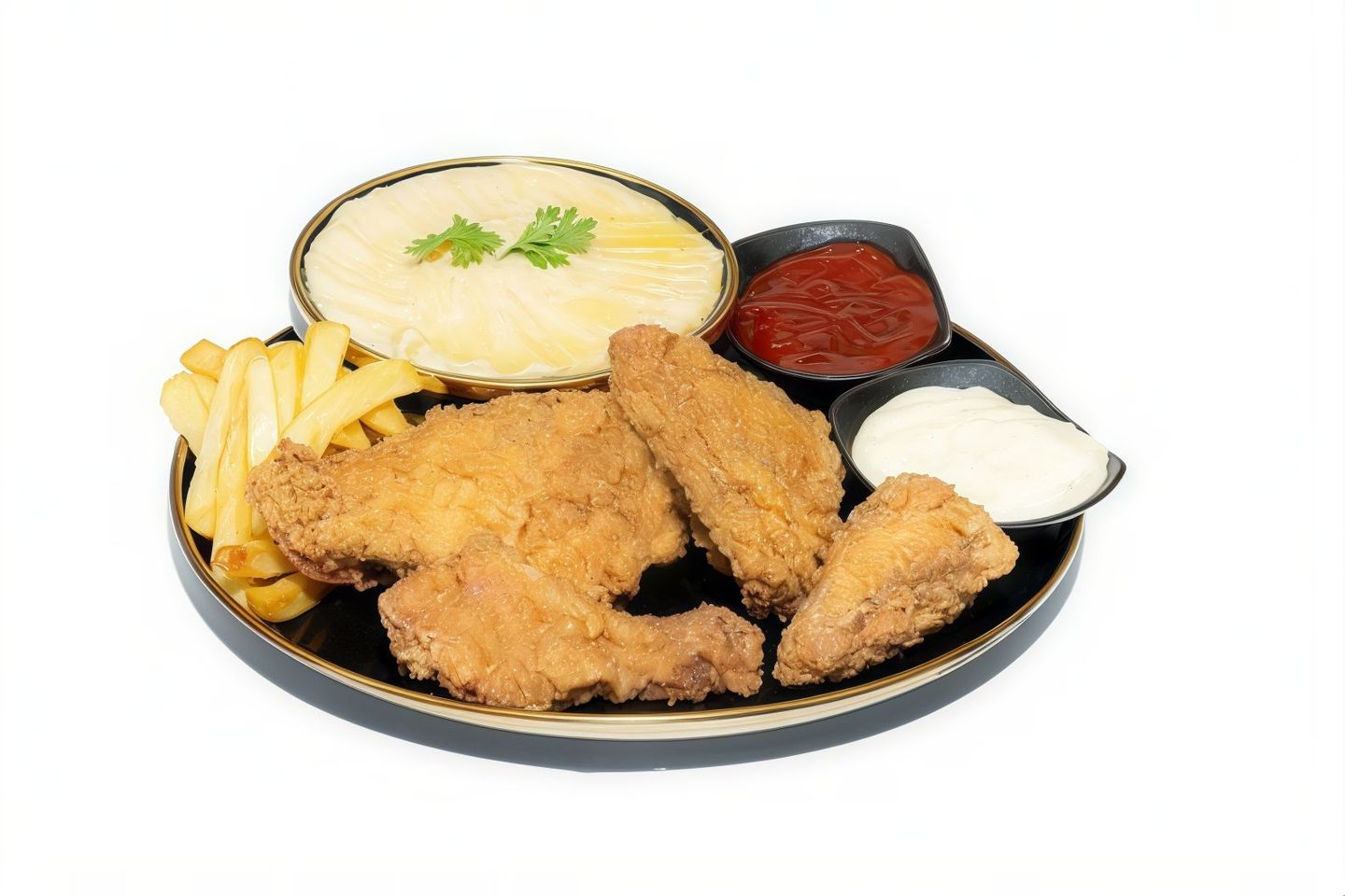 Four Pieces Of Regular Broasted