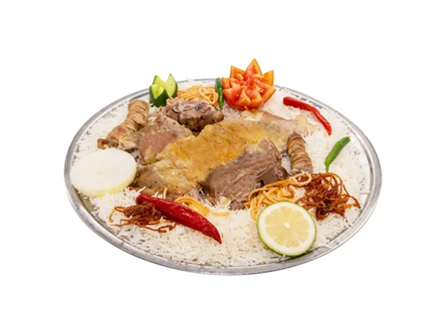 Nafar Lahm Mindi - Shabi Rice