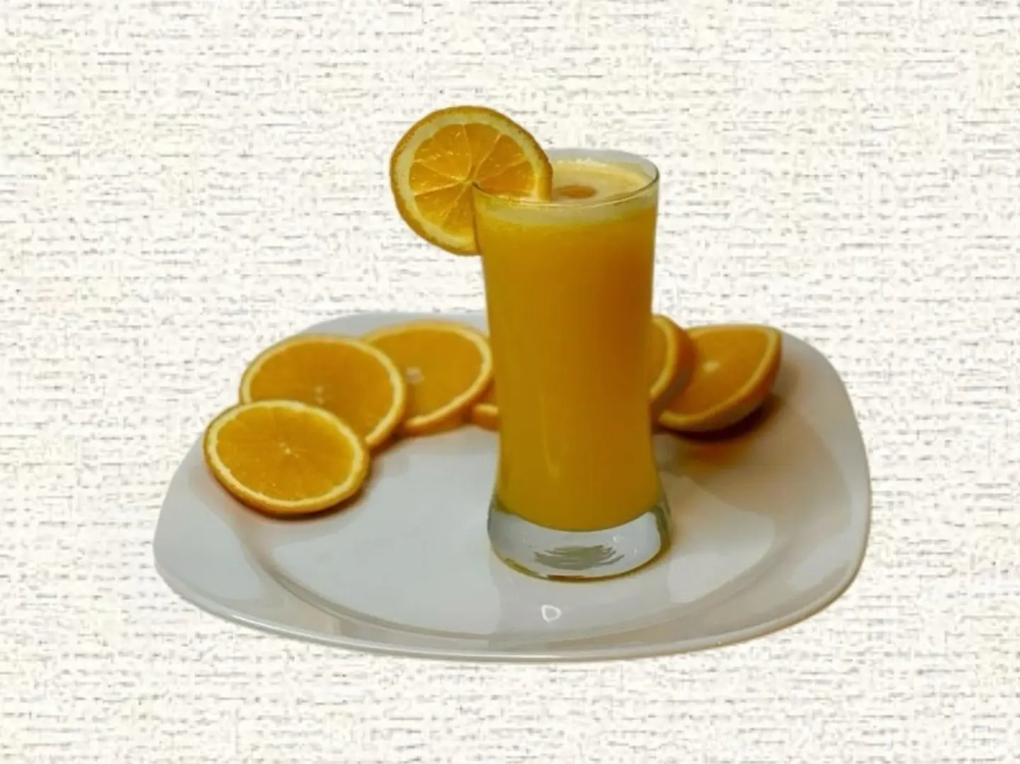عصير برتقال طازج