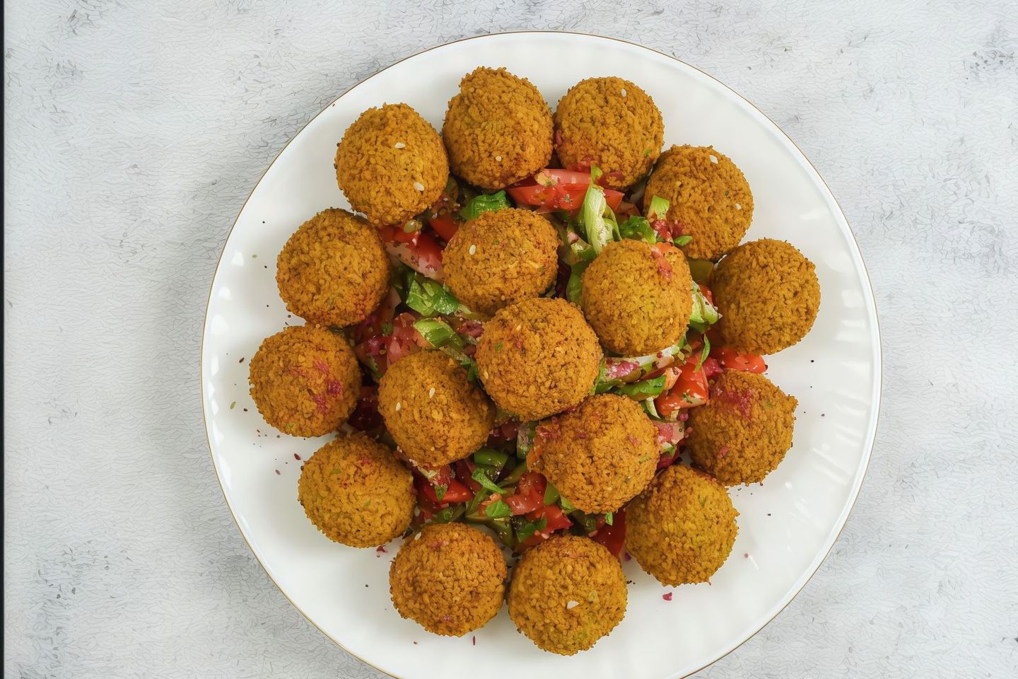 Falafel Plate   Moshakal