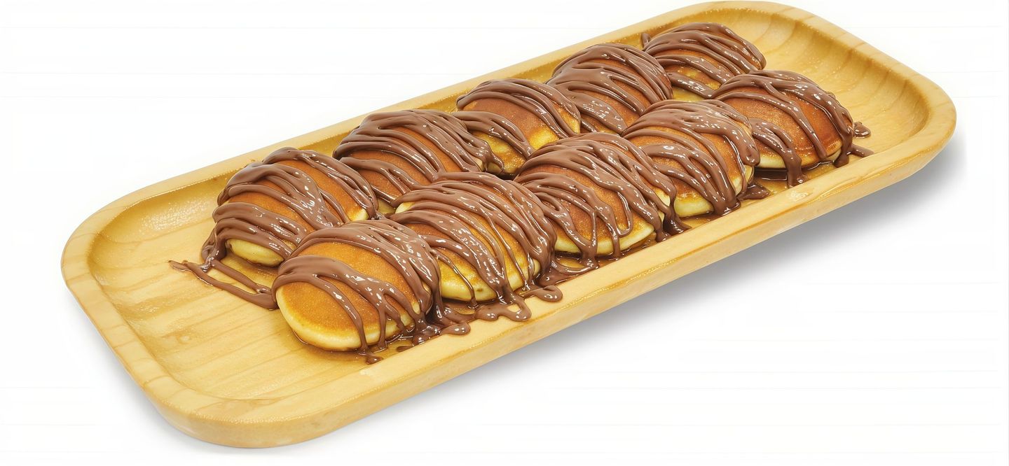 Small Mini Pancake Nutella