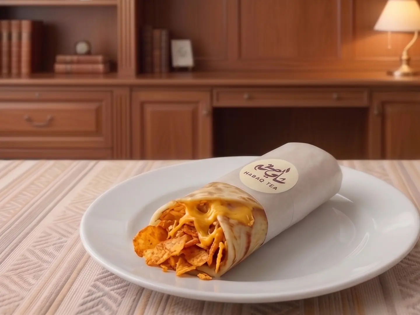 Shabati With Cheese And Oman Chips