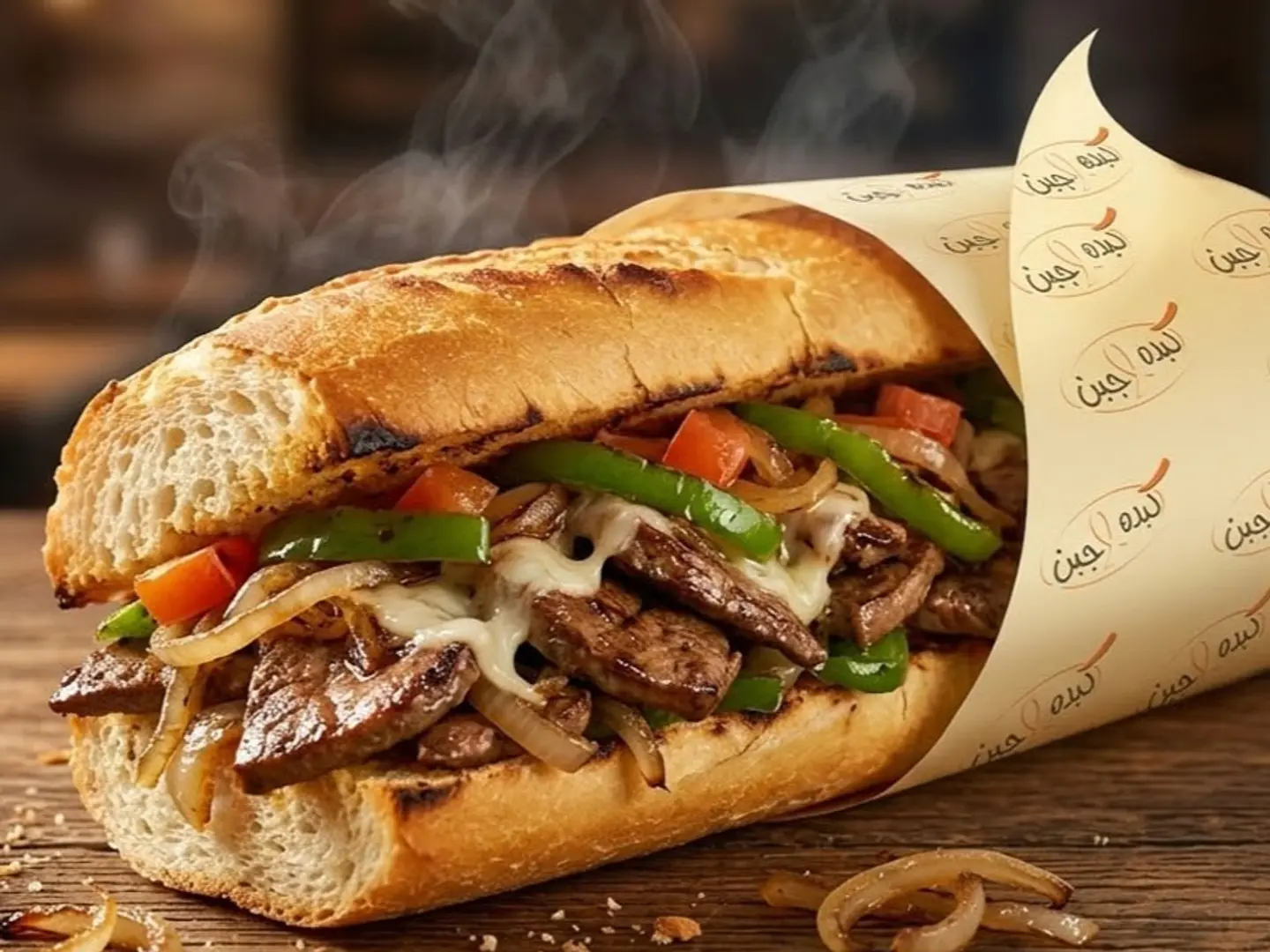 ساندويتش كبدة عجل بلدي