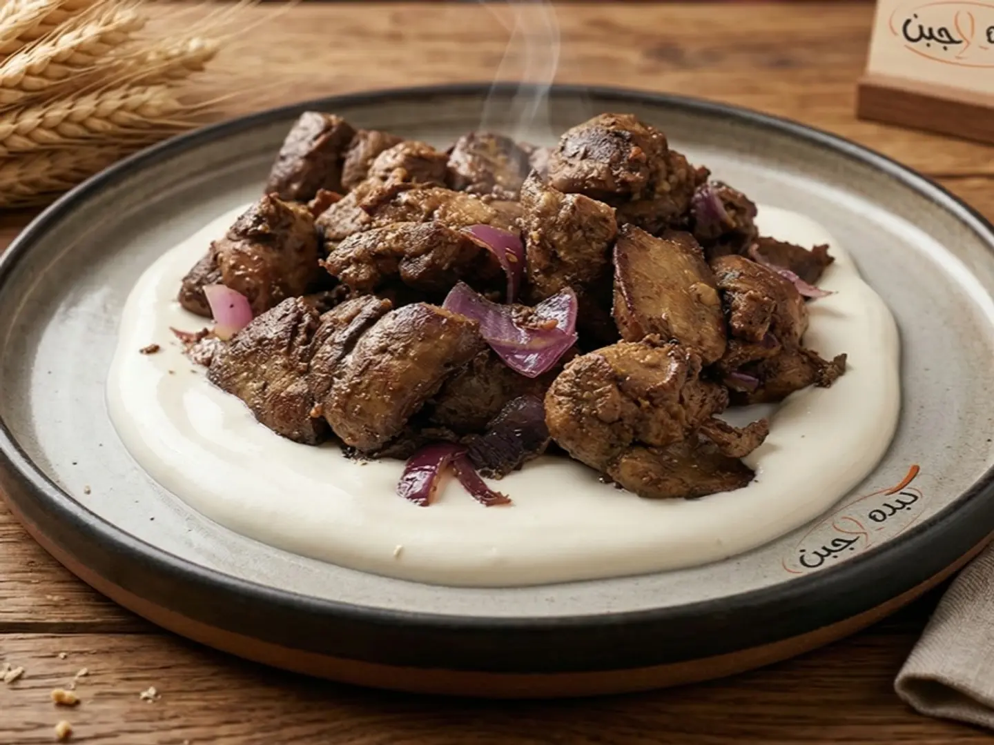 صحن كبدة دجاج