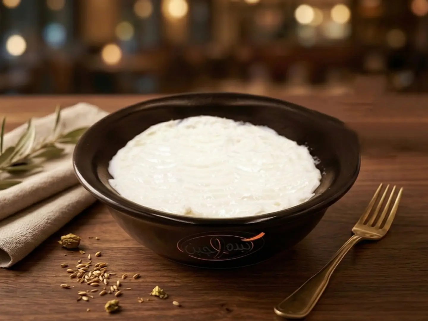 صحن جبن سائل سادة