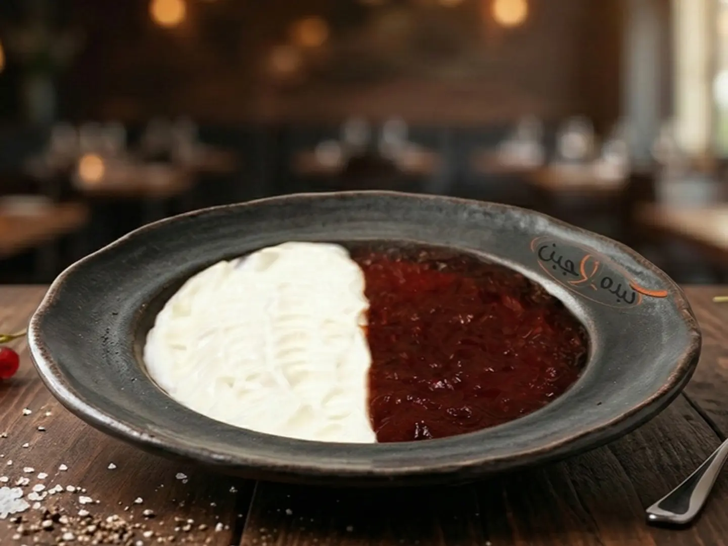 صحن جبن و مربي