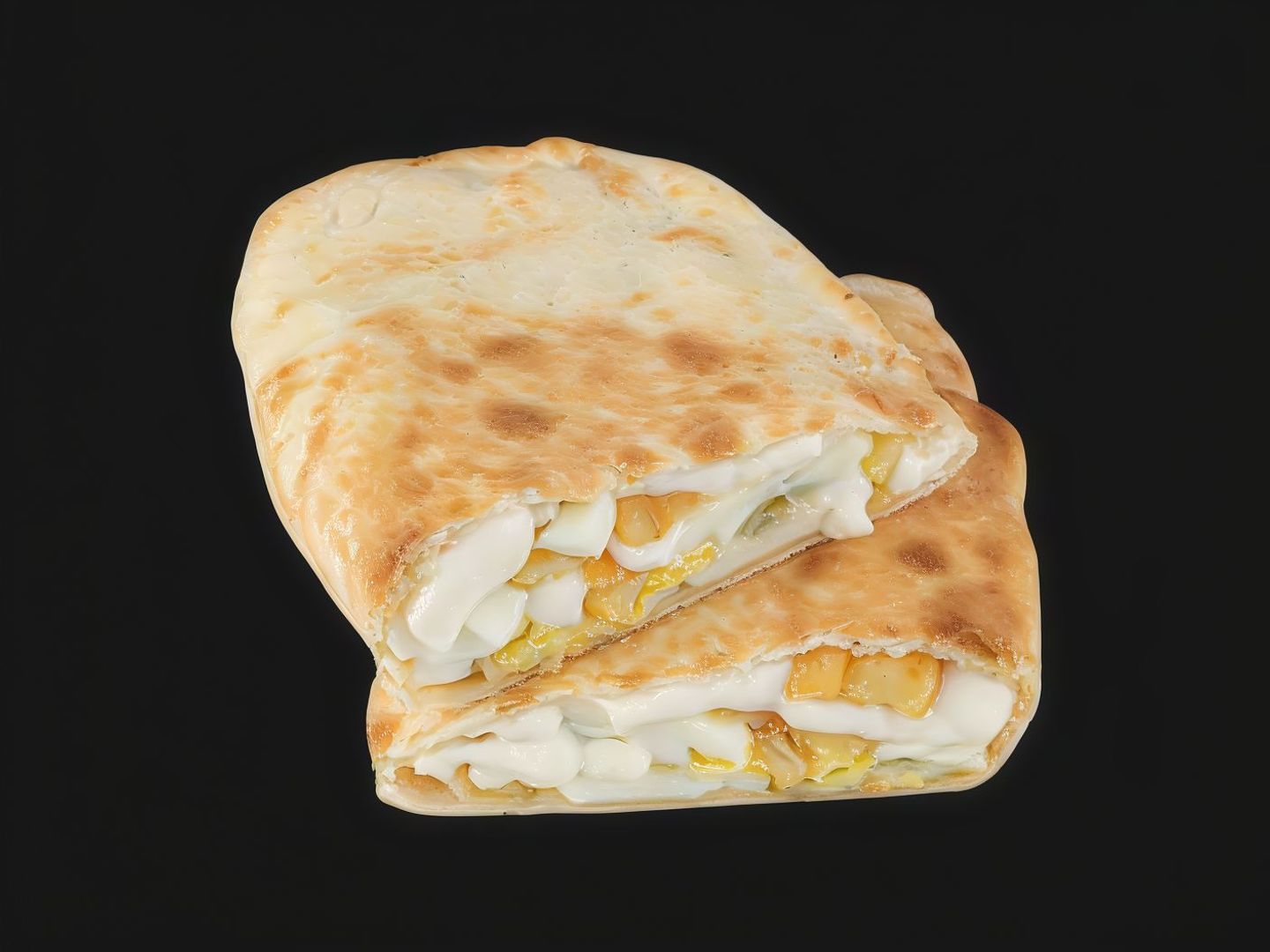 فطيرة بيض مسلوق مع جبن