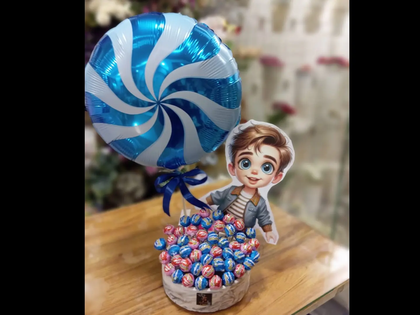 Boy's Party Favors Vase