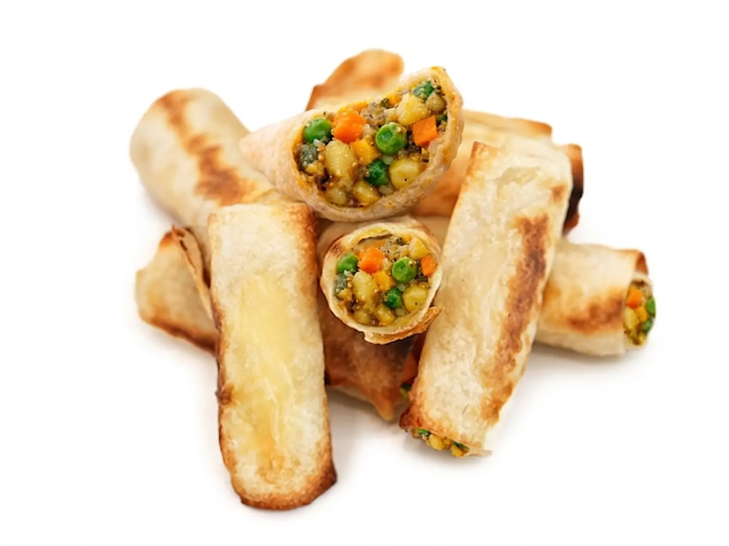 رول بالخضار