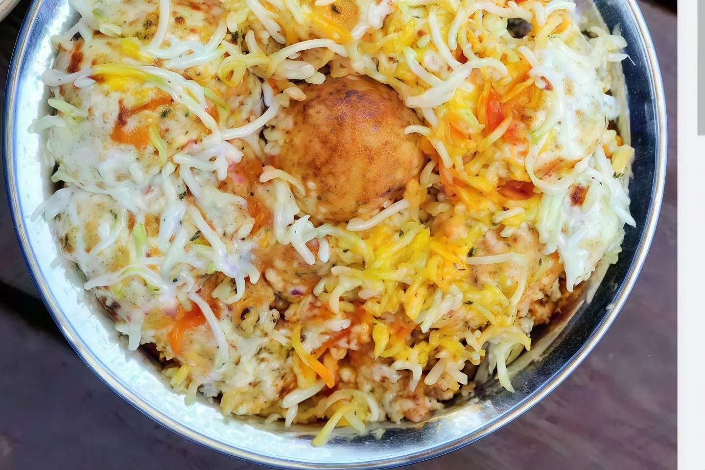 Vegetable Malai Kofta Biryani