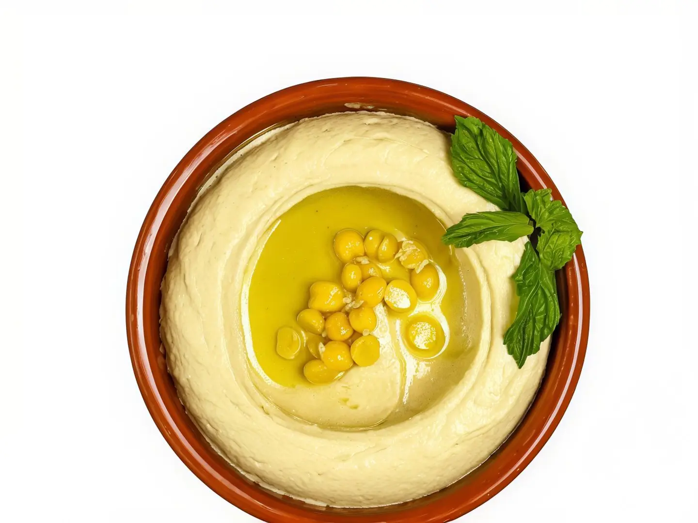 حمص بالطحينة