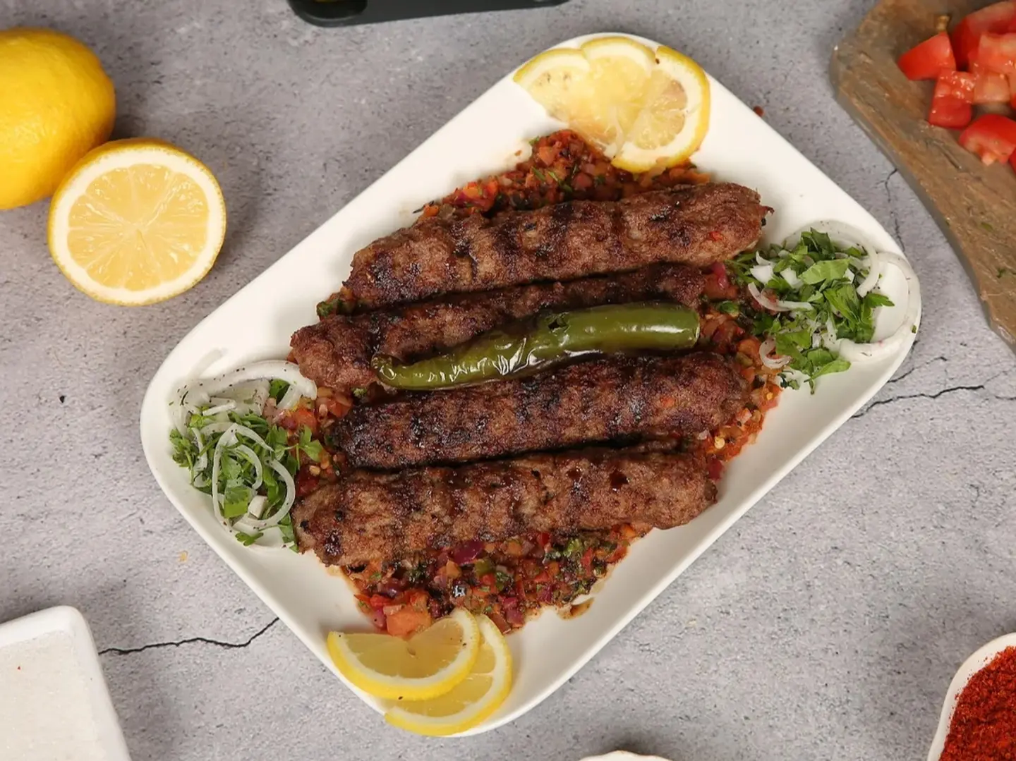 كباب حلبي لحم