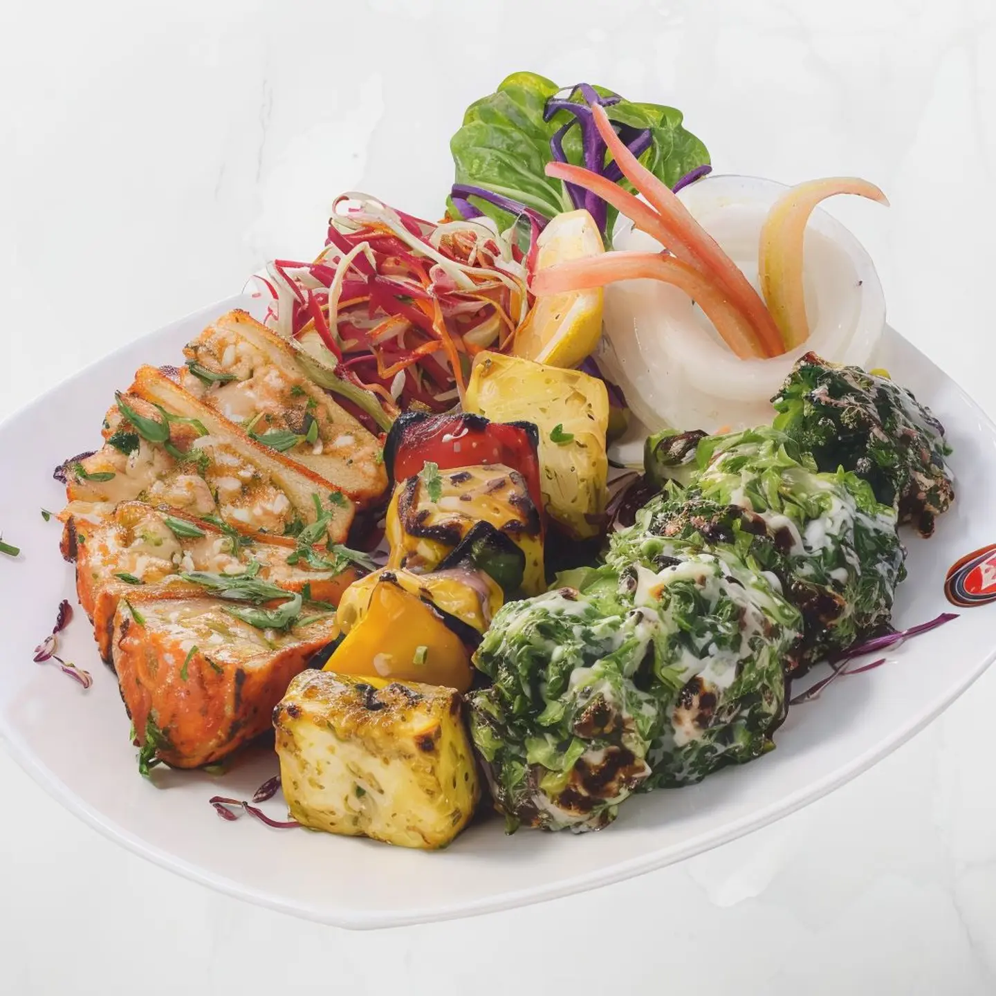 Veg Kebab Platter
