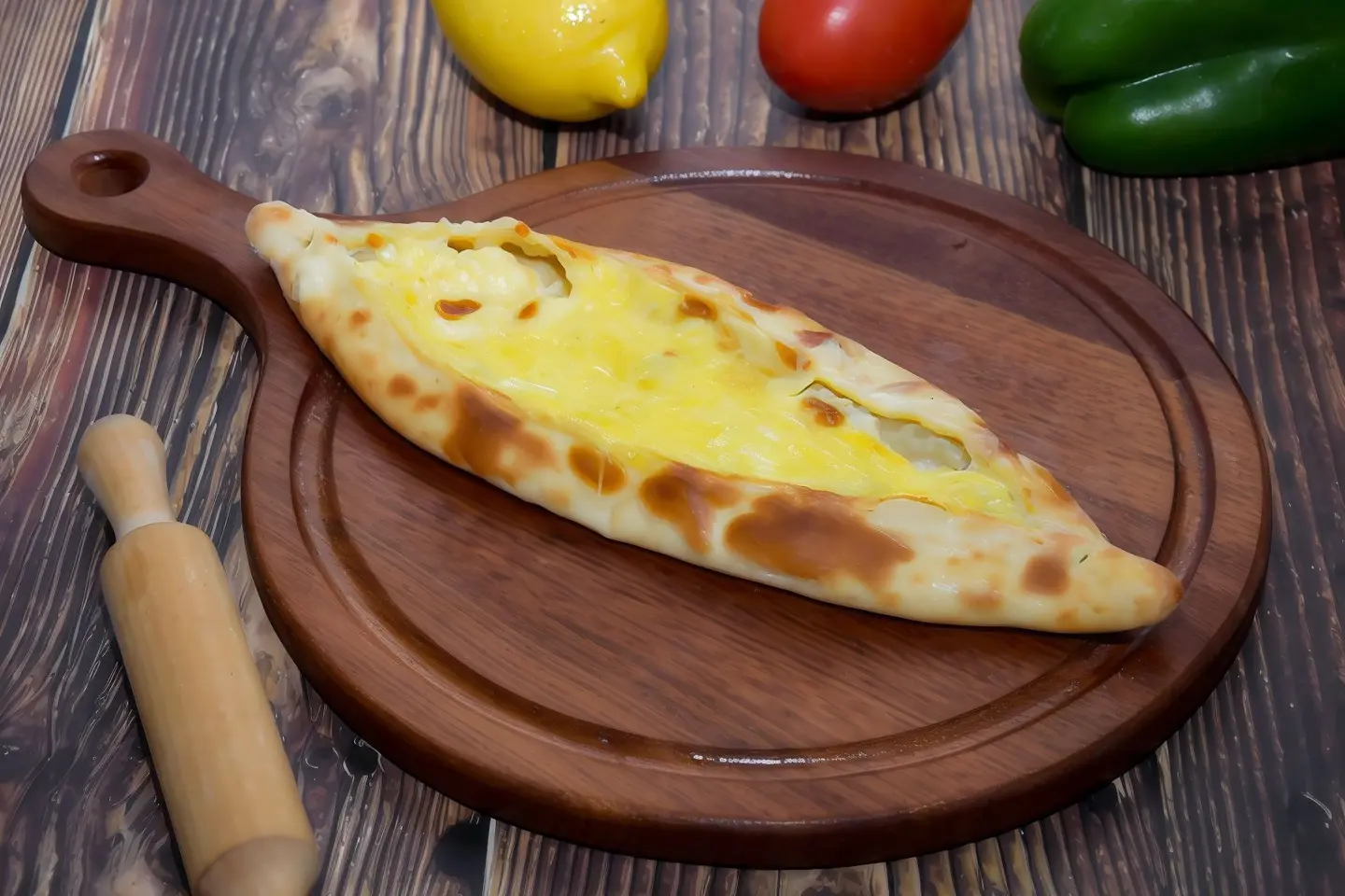 Liquid Cheese With Eggs Pie