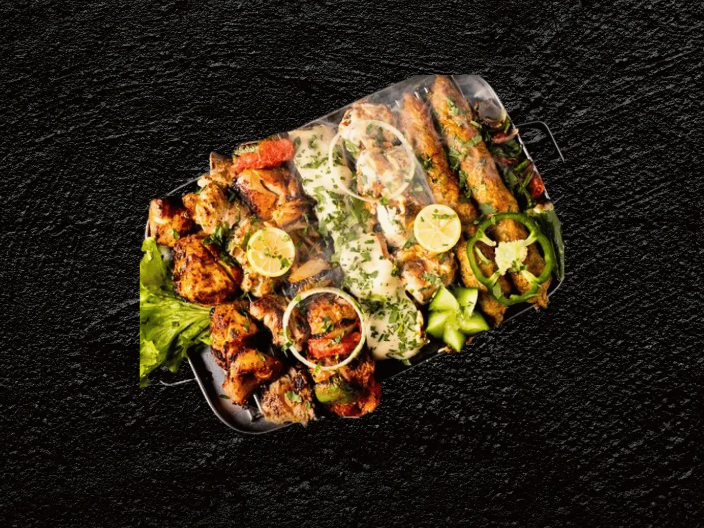 Bbq Mix Platter Half