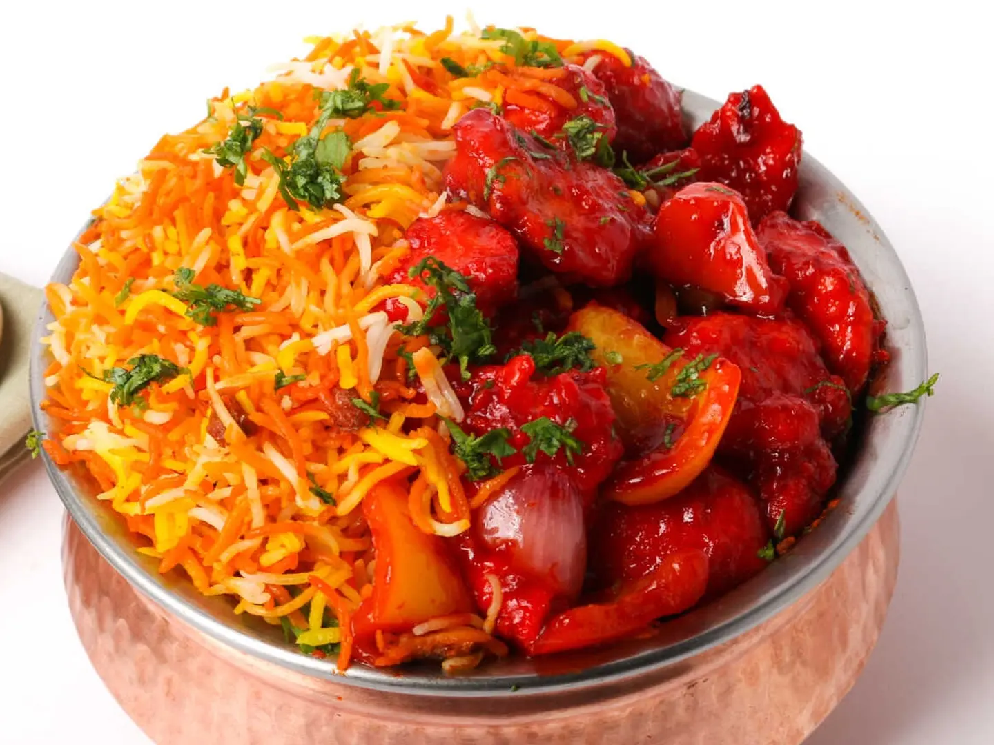 برياني بالدجاج 65