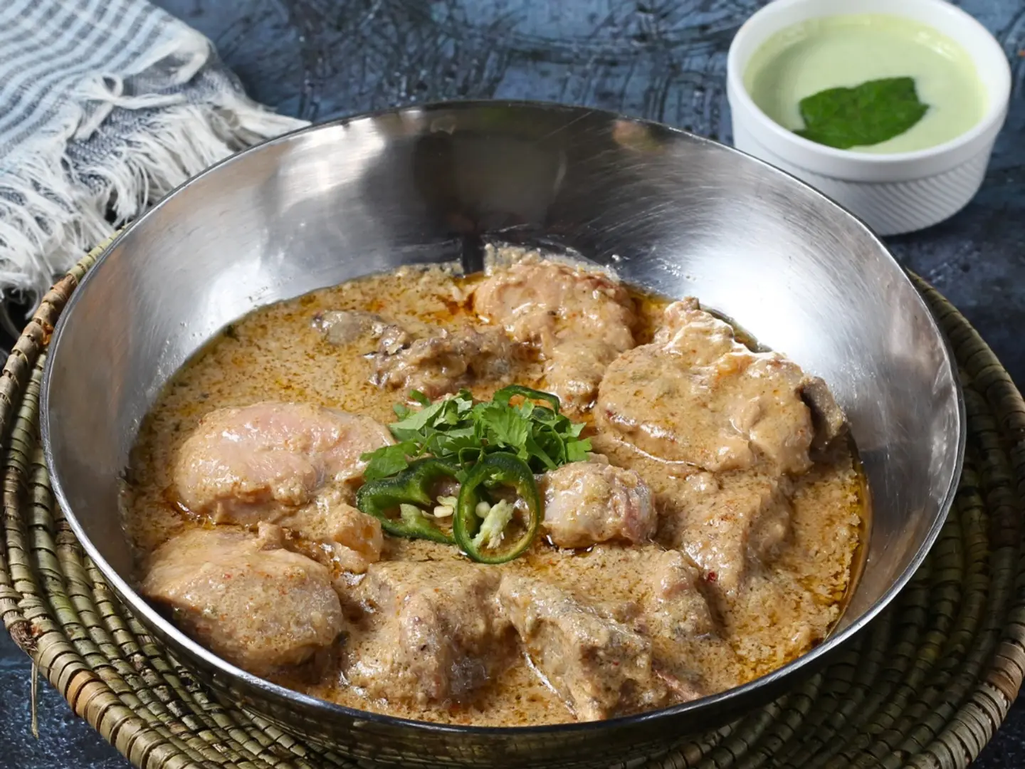 دجاج وايت ماخني كراهي نصف