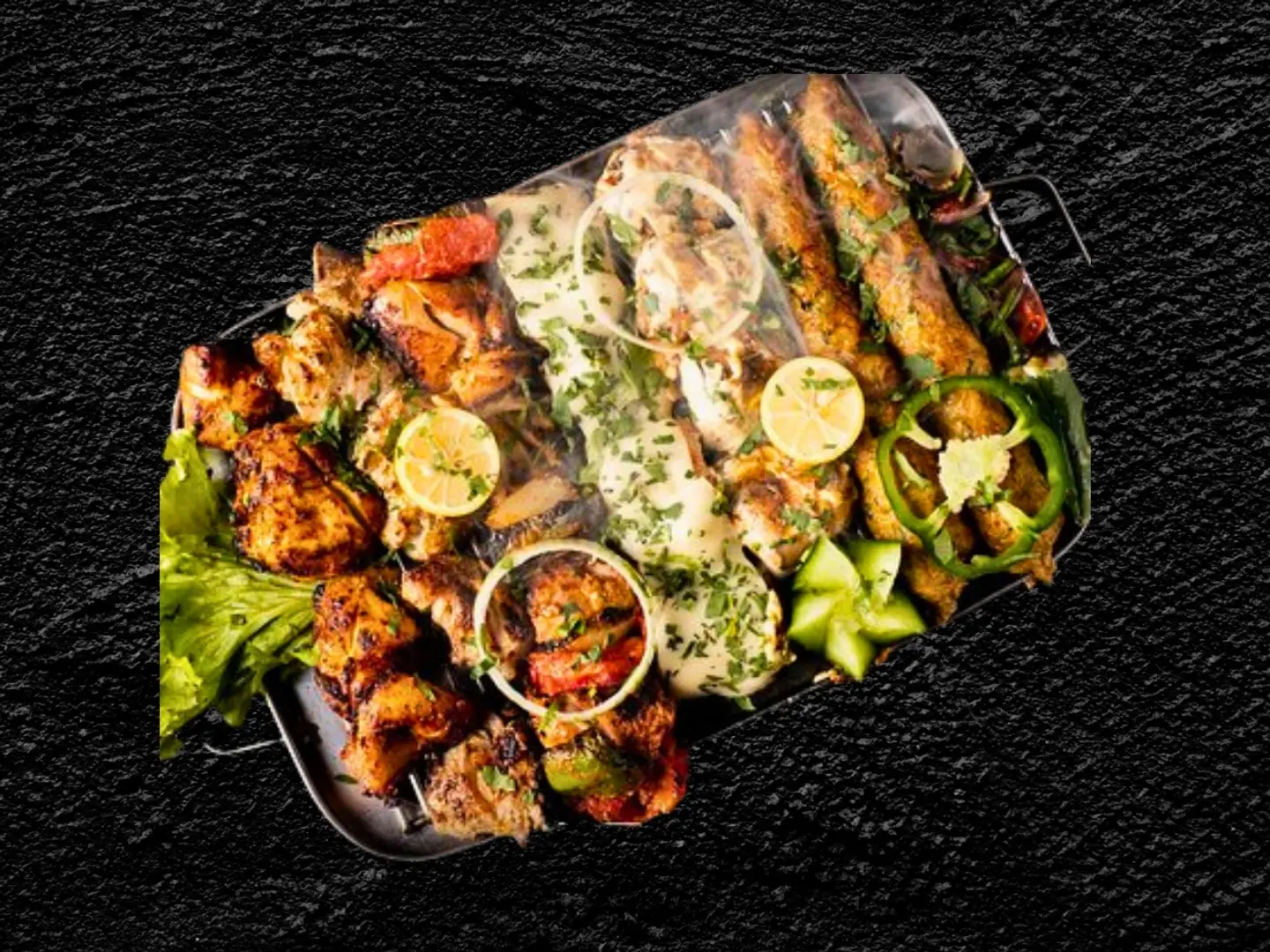 Mix Grill Platter With Fries