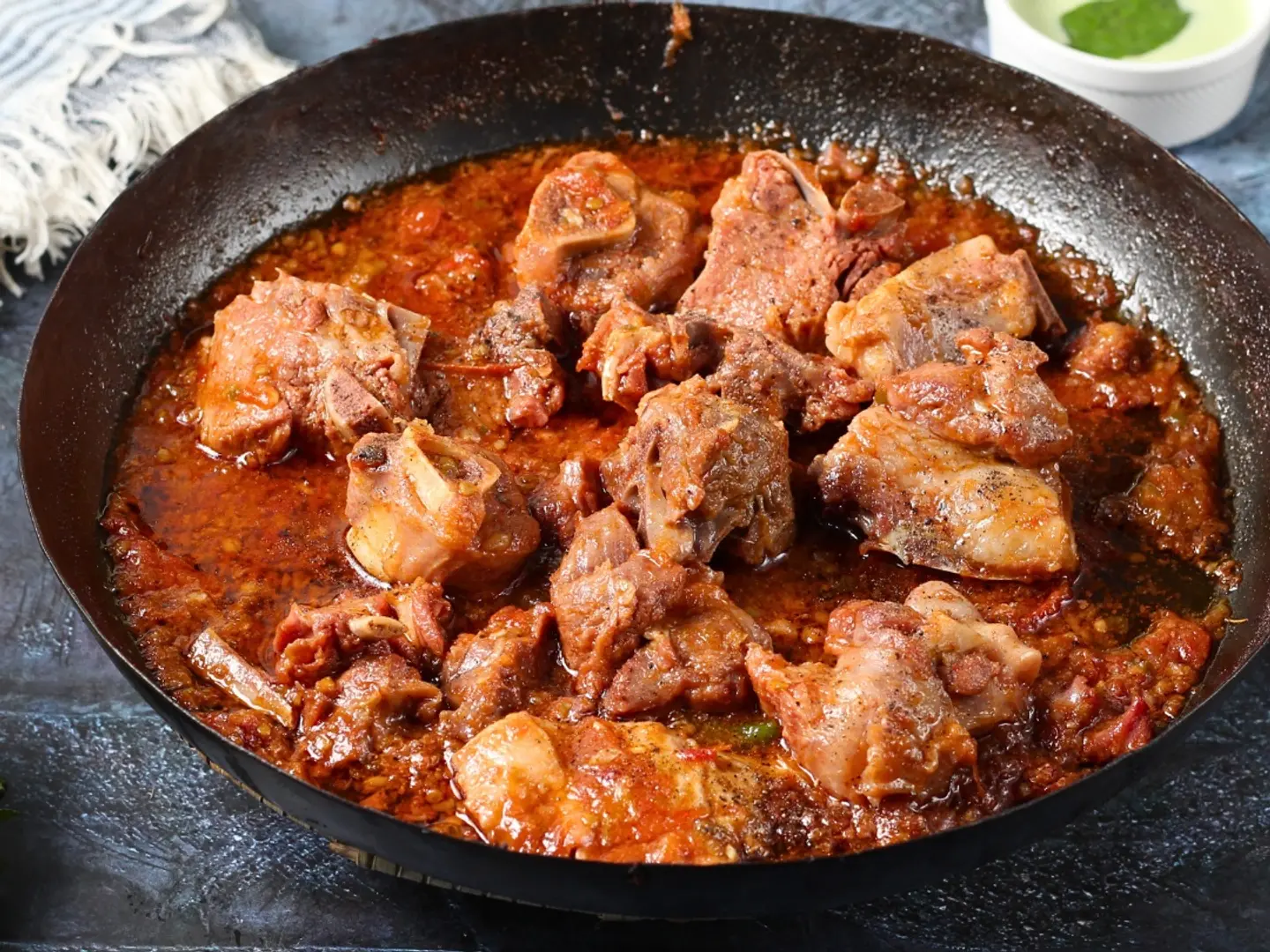 نصف لحم ضأن كاري كويلا