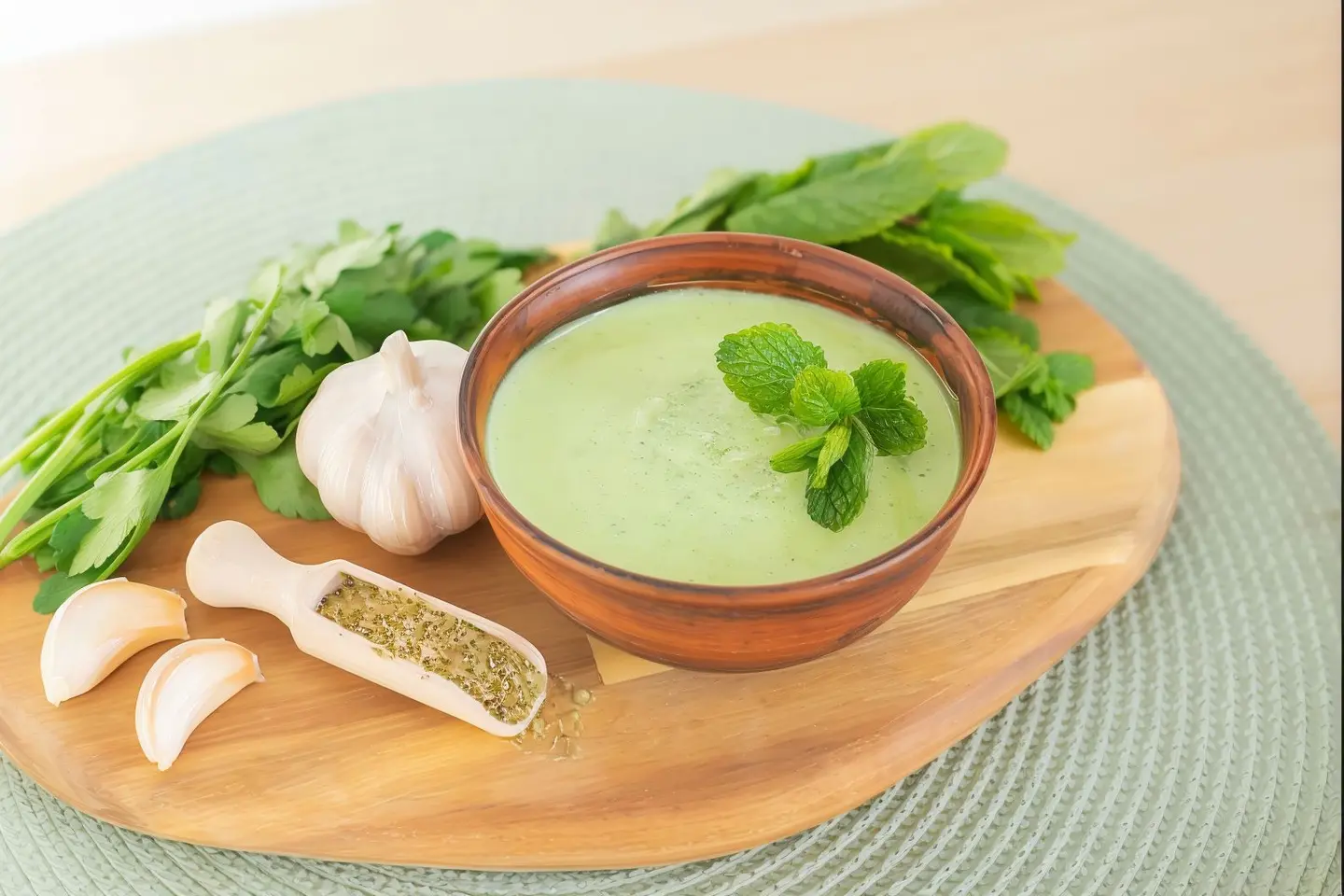 Garlic Mint Sauce